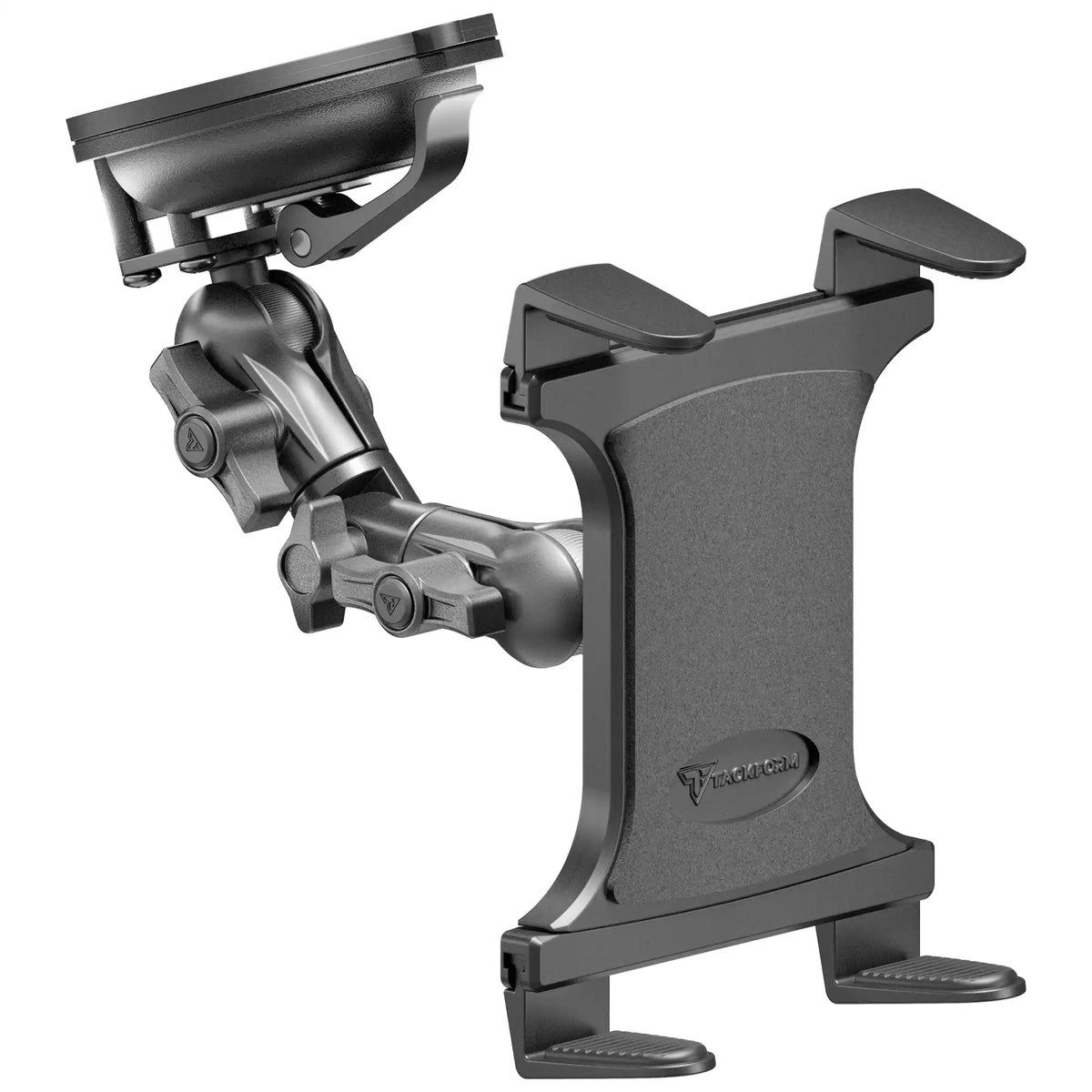 Tackform windshield suction cup mount with composite tablet holder, universal fit