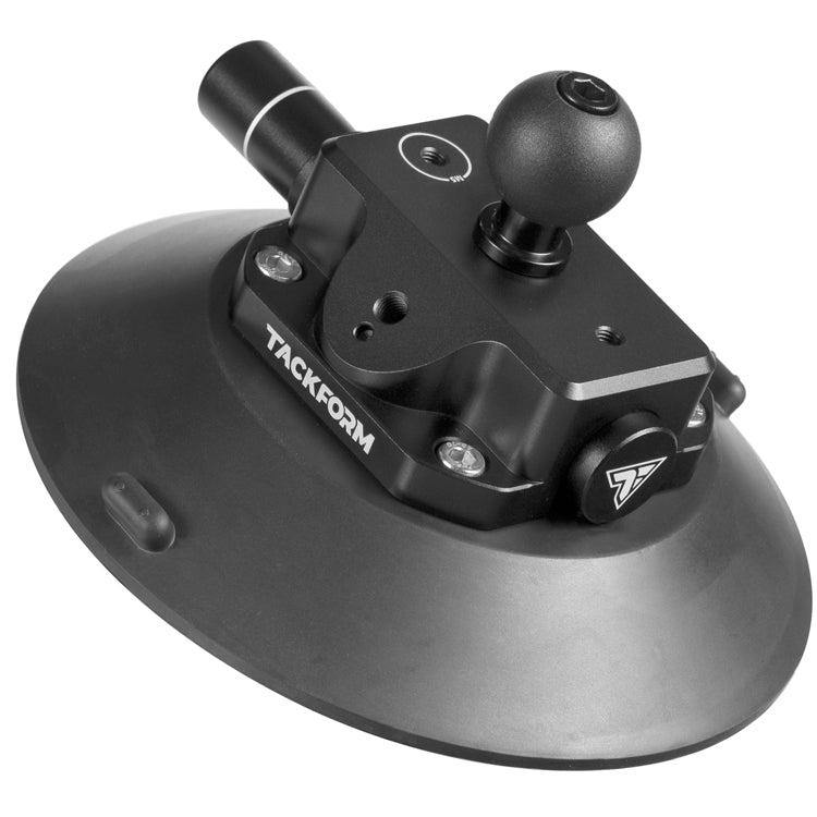 Tackform 5.75" pump suction cup with 25.4mm / 1" / B-sized rubber ball for universal fit