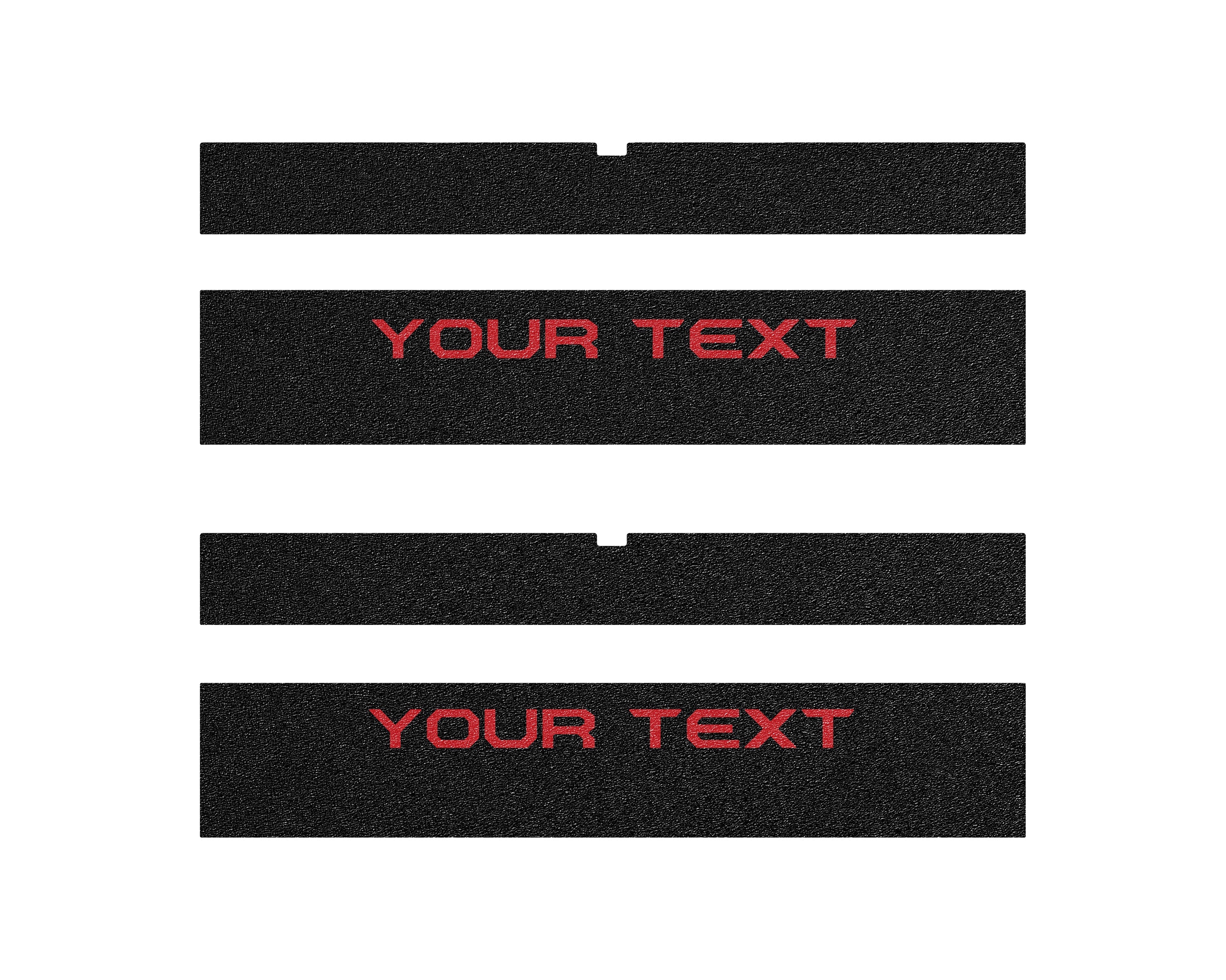 Door Sill Protection Overlays Fits 2022-2026 Toyota Sequoia