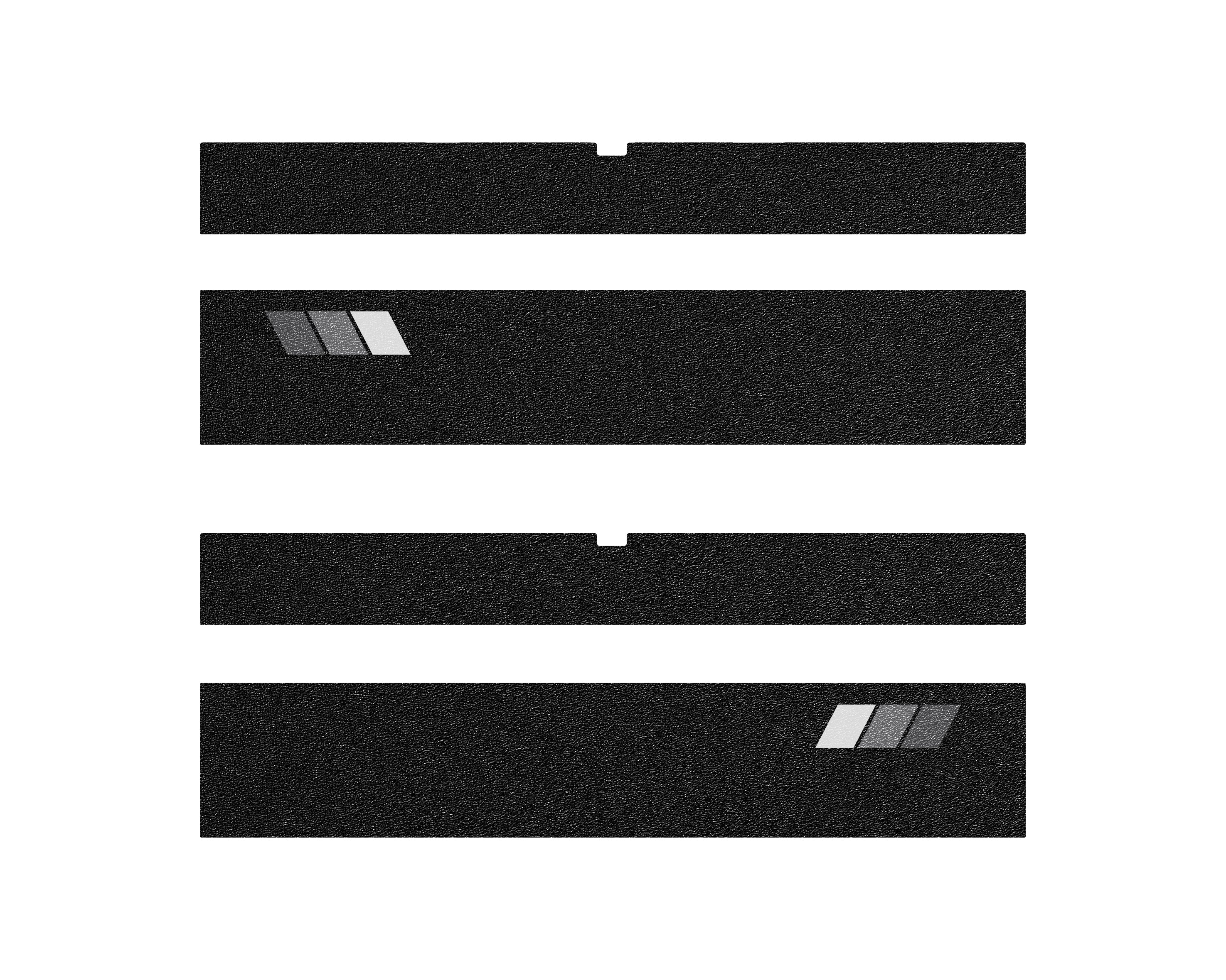 Door Sill Protection Overlays Fits 2022-2026 Toyota Sequoia