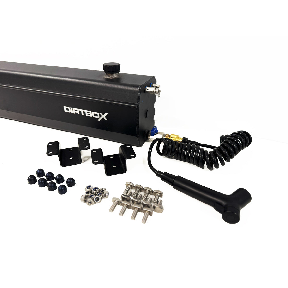 Dirtbox Overland side hanging pressurized water tank, universal fit