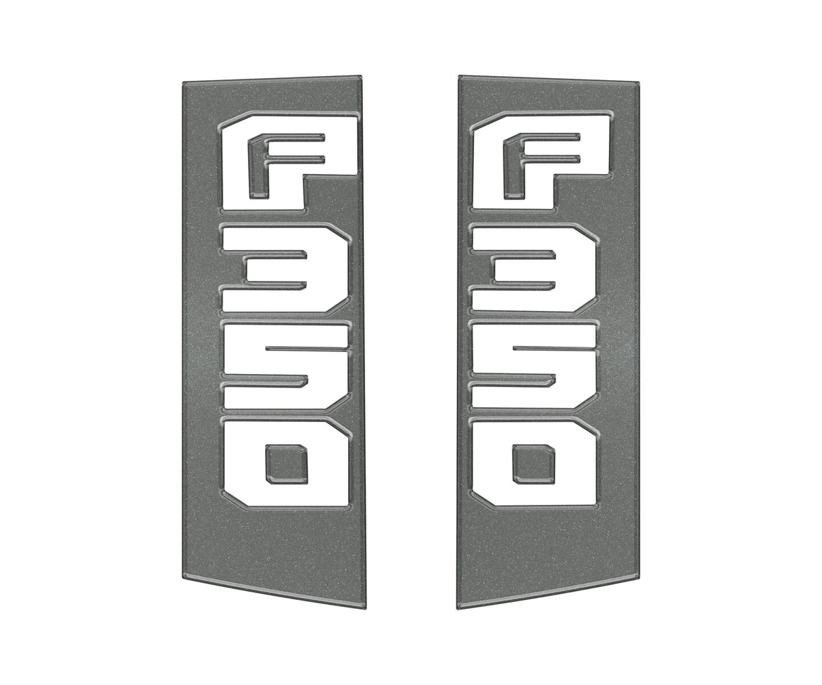 Tufskinz side emblem overlays for Ford Super Duty F-250 and F-350 2017-2022
