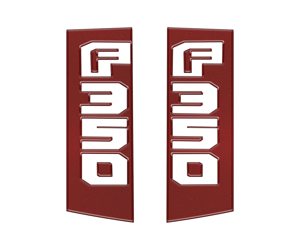 Tufskinz side emblem overlays for Ford Super Duty F-250 and F-350 2017-2022