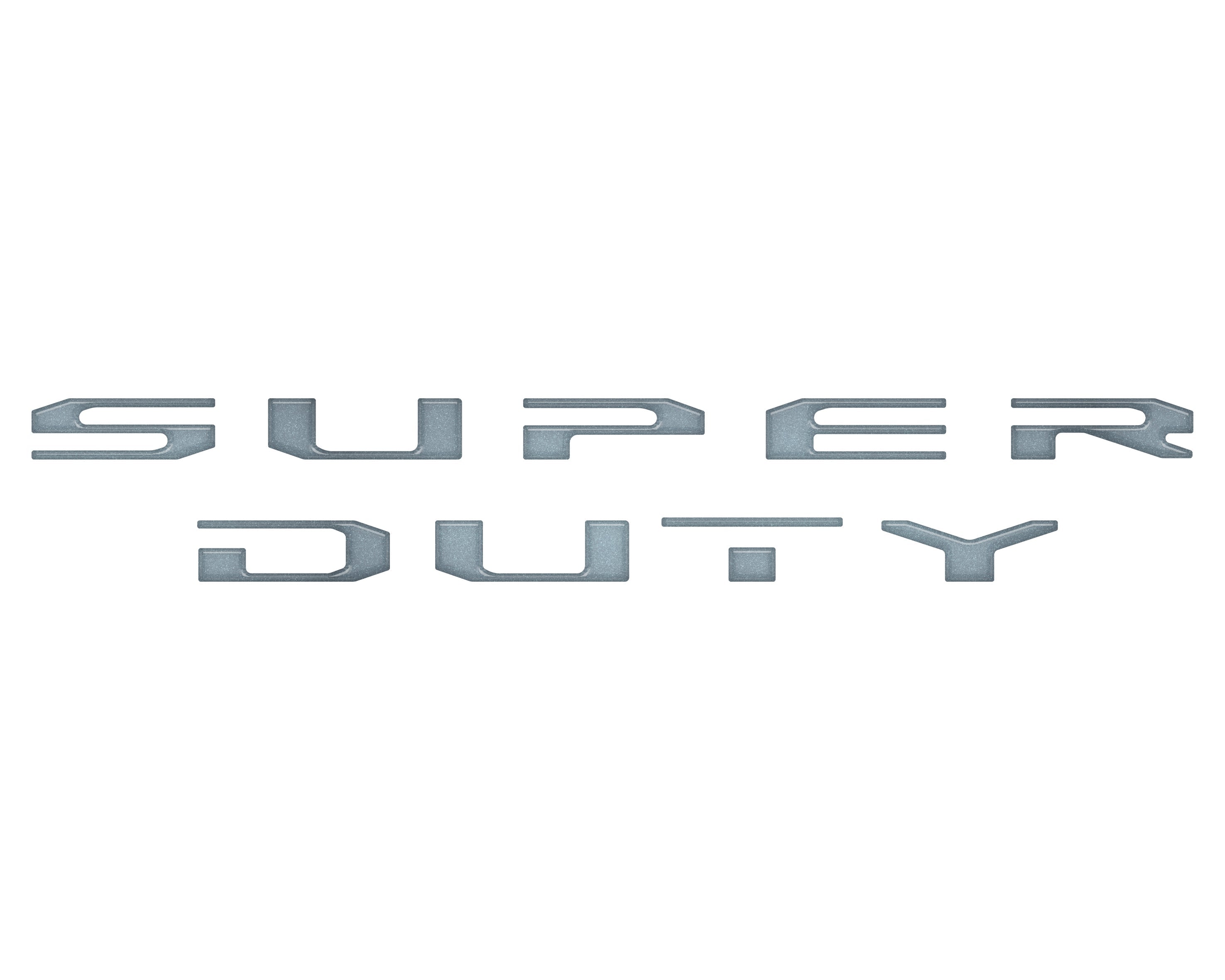 Tailgate Letter Overlays Fits 2023-2026 Ford King Ranch/Platinum/Limited Super Duty