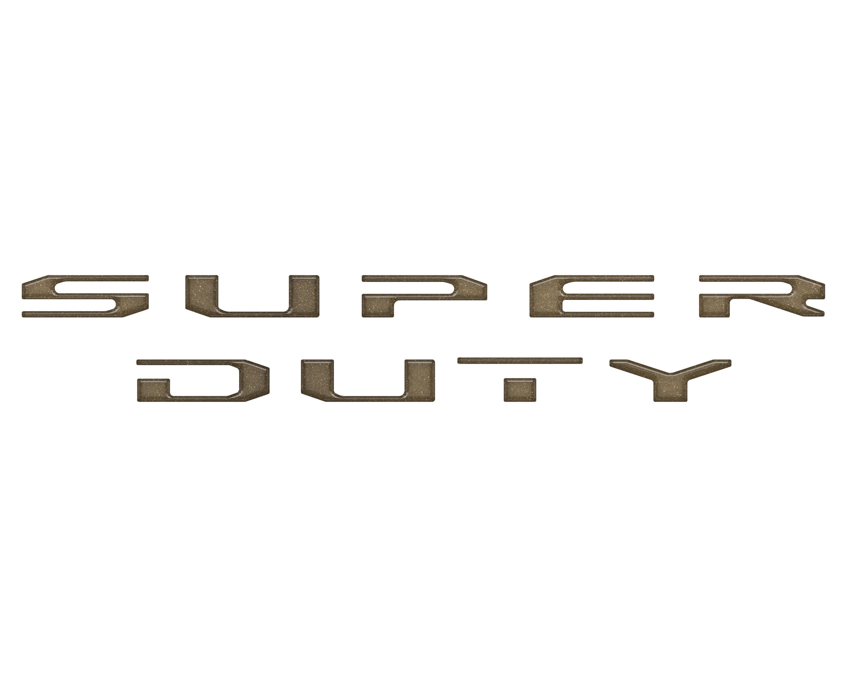 Tailgate Letter Overlays Fits 2023-2026 Ford King Ranch/Platinum/Limited Super Duty