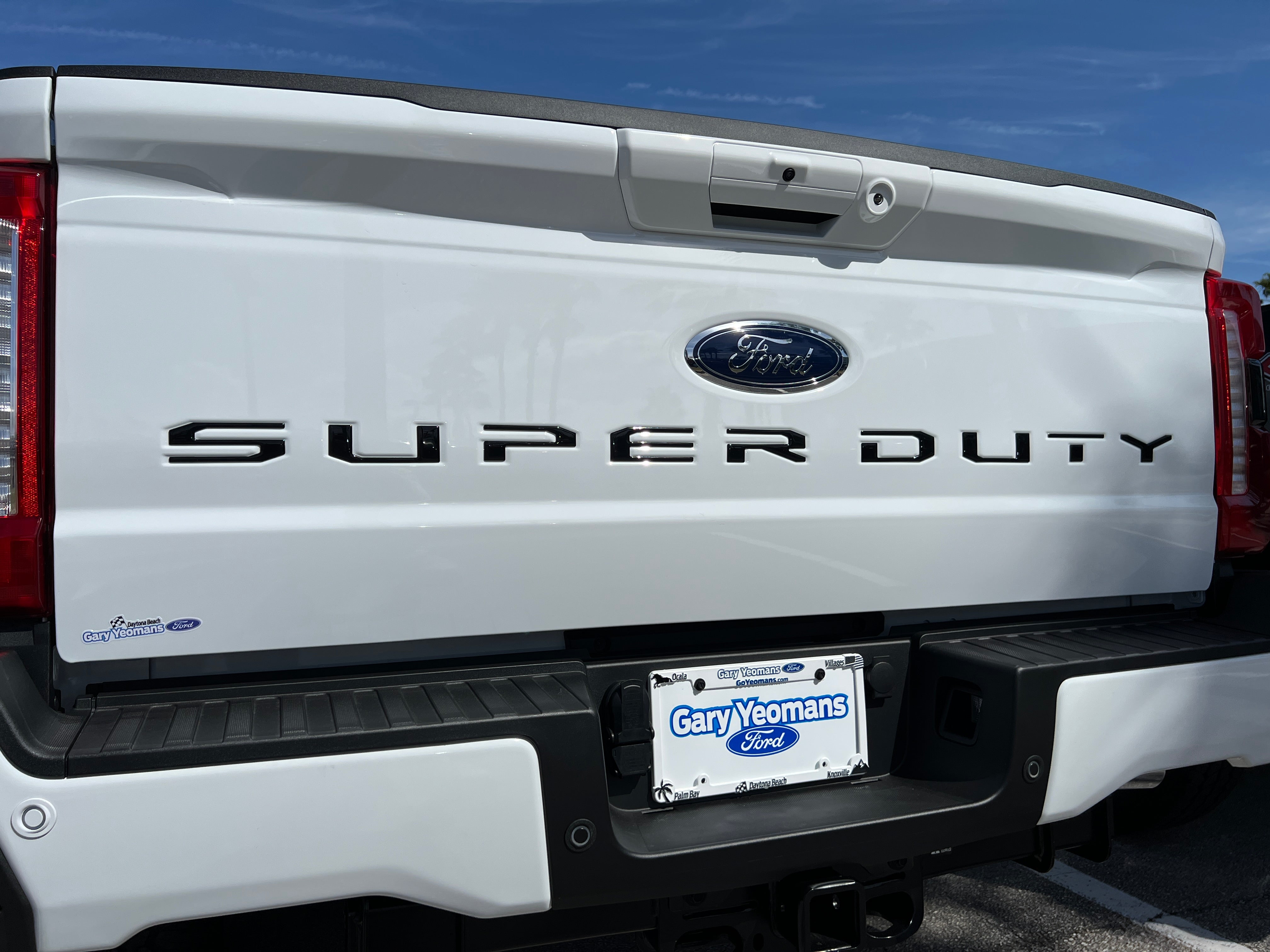 Tailgate Letter Inserts Fits 2023-2026 Ford Super Duty XL/XLT/STX/Tremor/Lariat