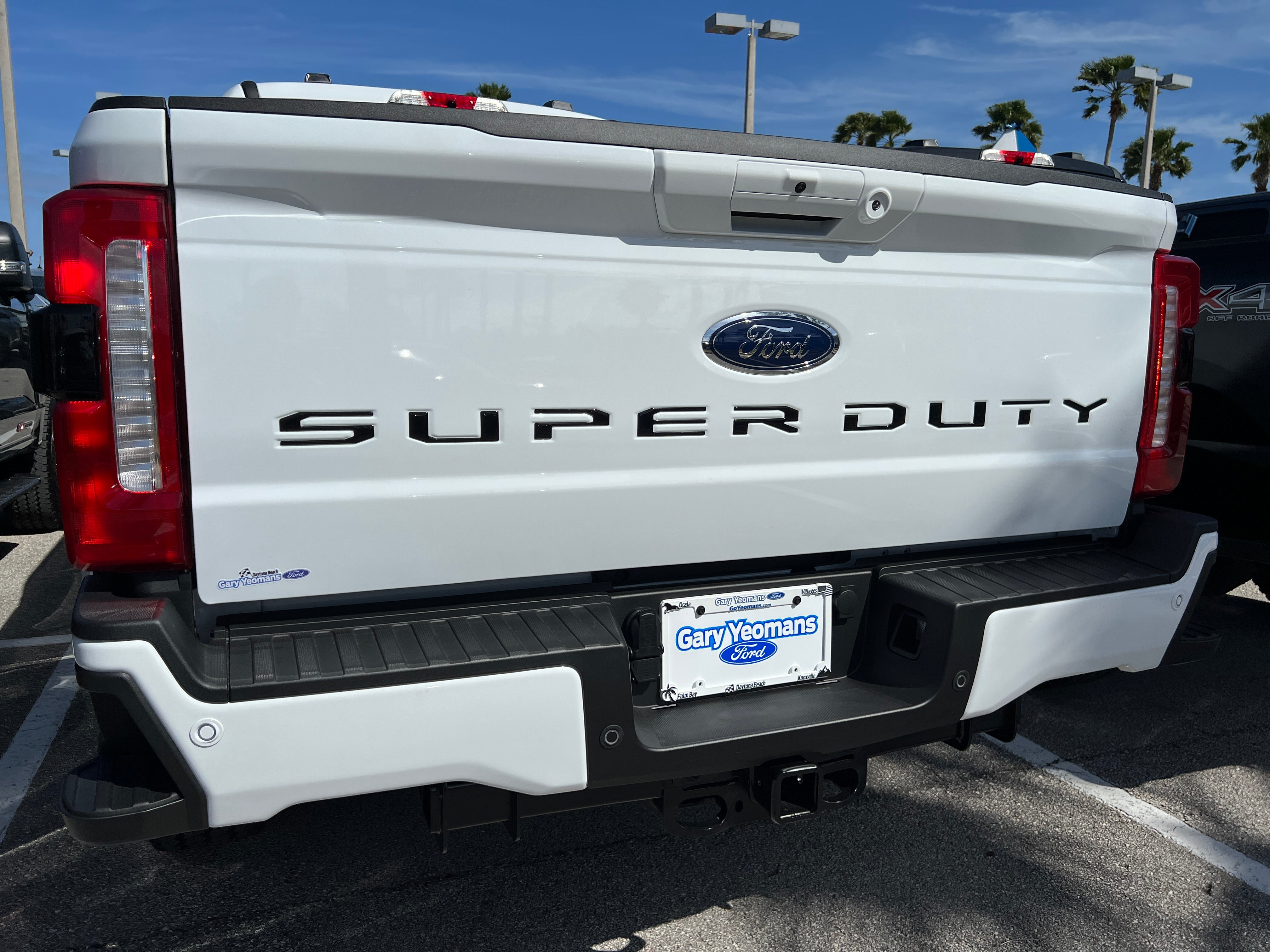 Tailgate Letter Inserts Fits 2023-2026 Ford Super Duty XL/XLT/STX/Tremor/Lariat