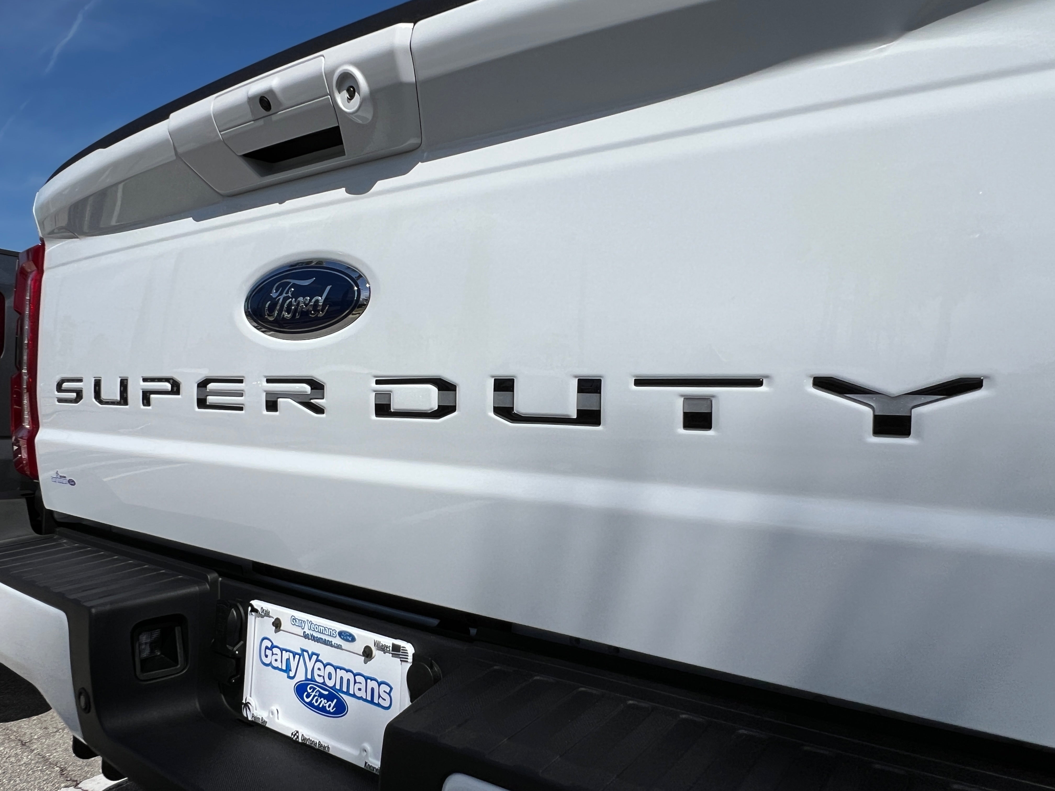 Tailgate Letter Inserts Fits 2023-2026 Ford Super Duty XL/XLT/STX/Tremor/Lariat