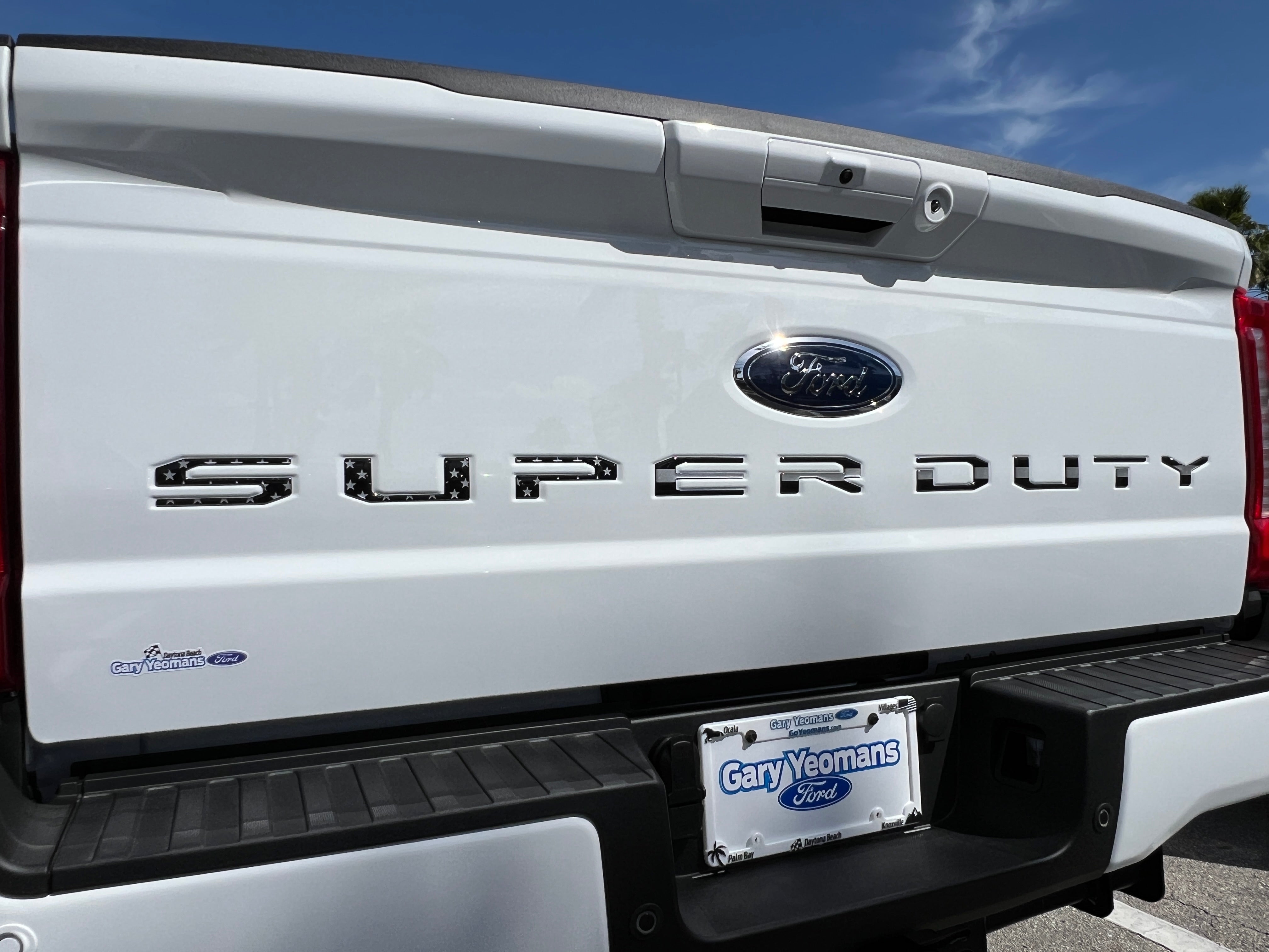 Tailgate Letter Inserts Fits 2023-2026 Ford Super Duty XL/XLT/STX/Tremor/Lariat – view 2