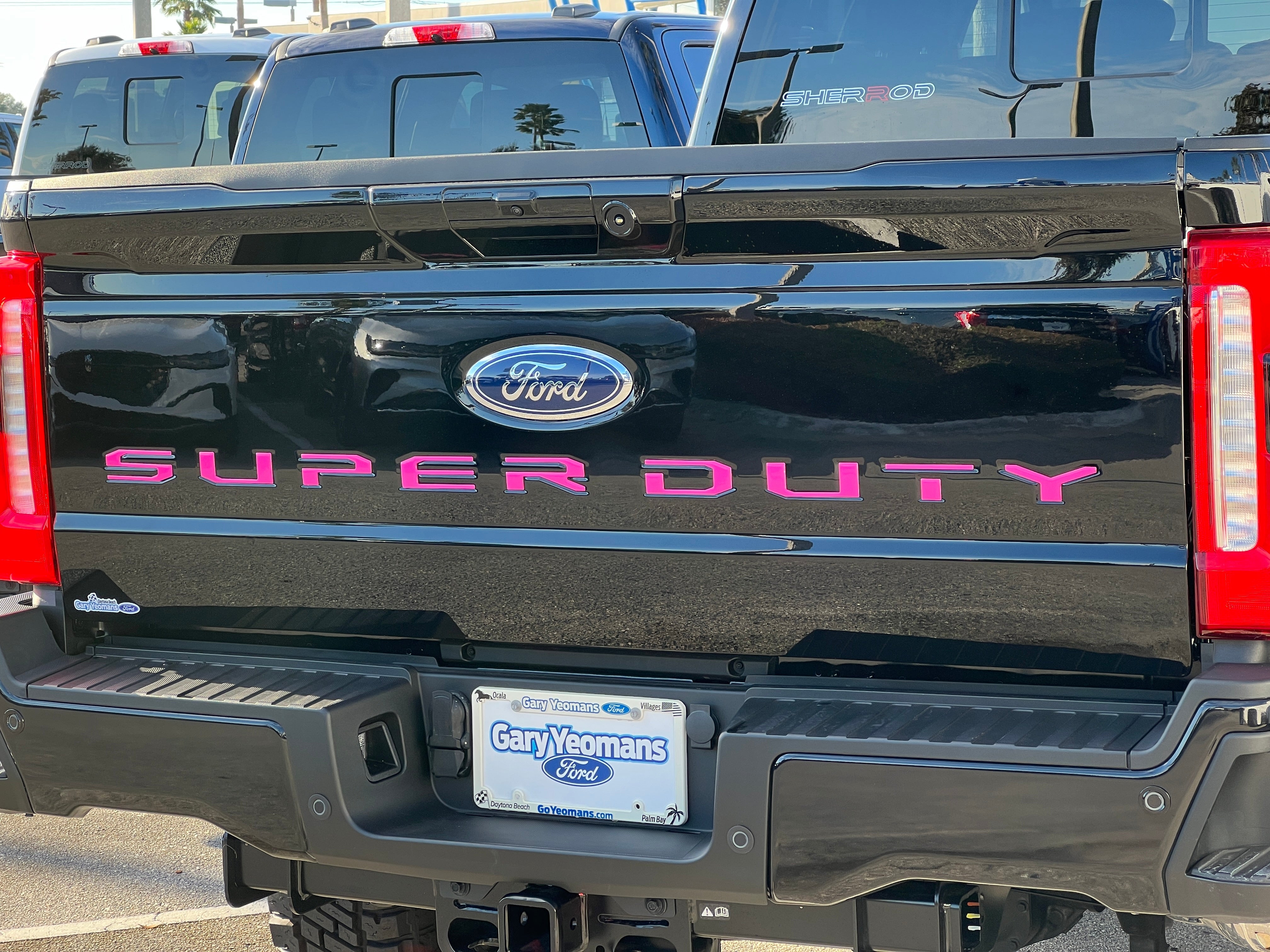 Tailgate Letter Inserts Fits 2023-2026 Ford Super Duty XL/XLT/STX/Tremor/Lariat