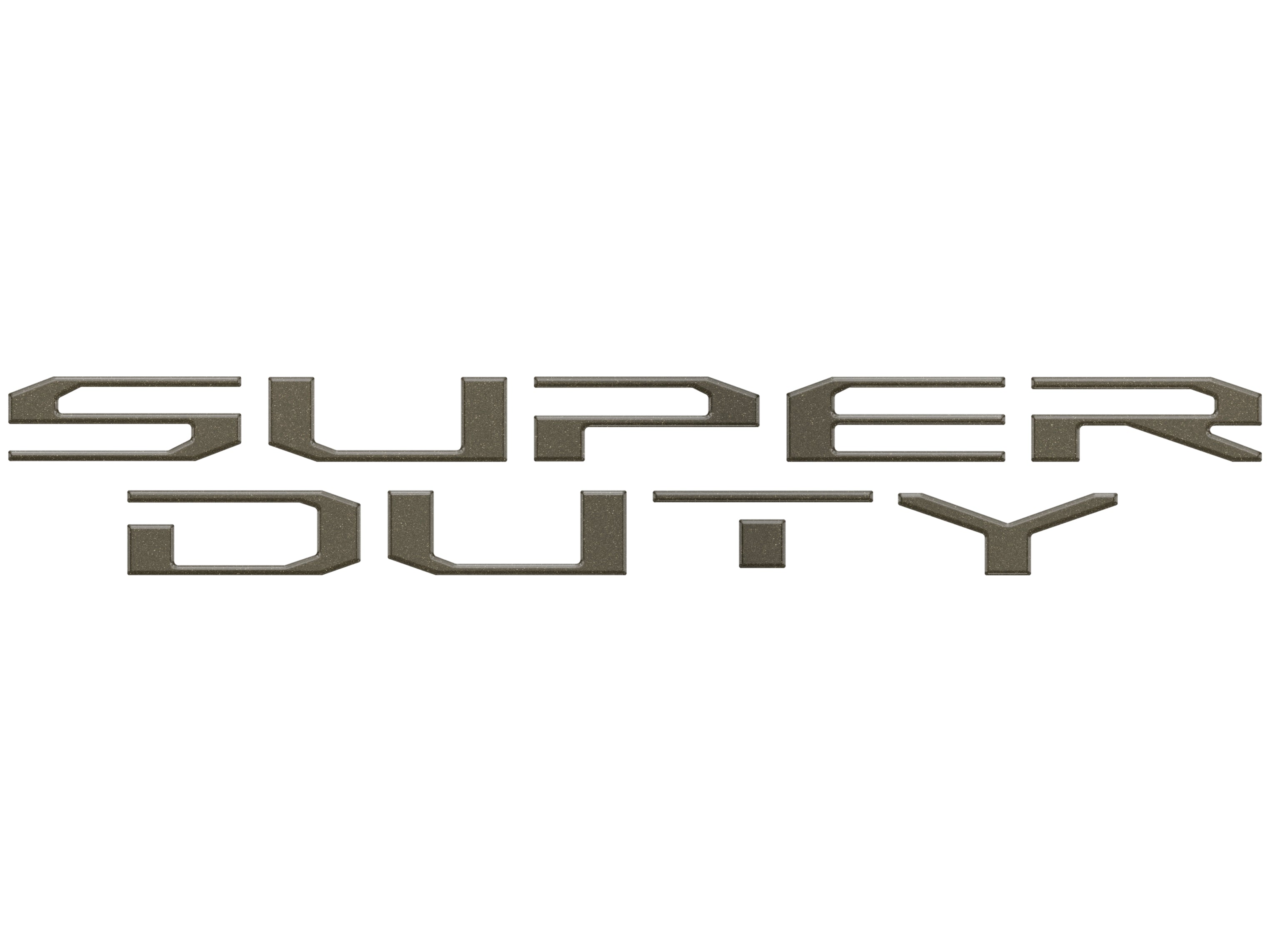 Hood Letter Inserts Fits 2023-2026 Ford Super Duty