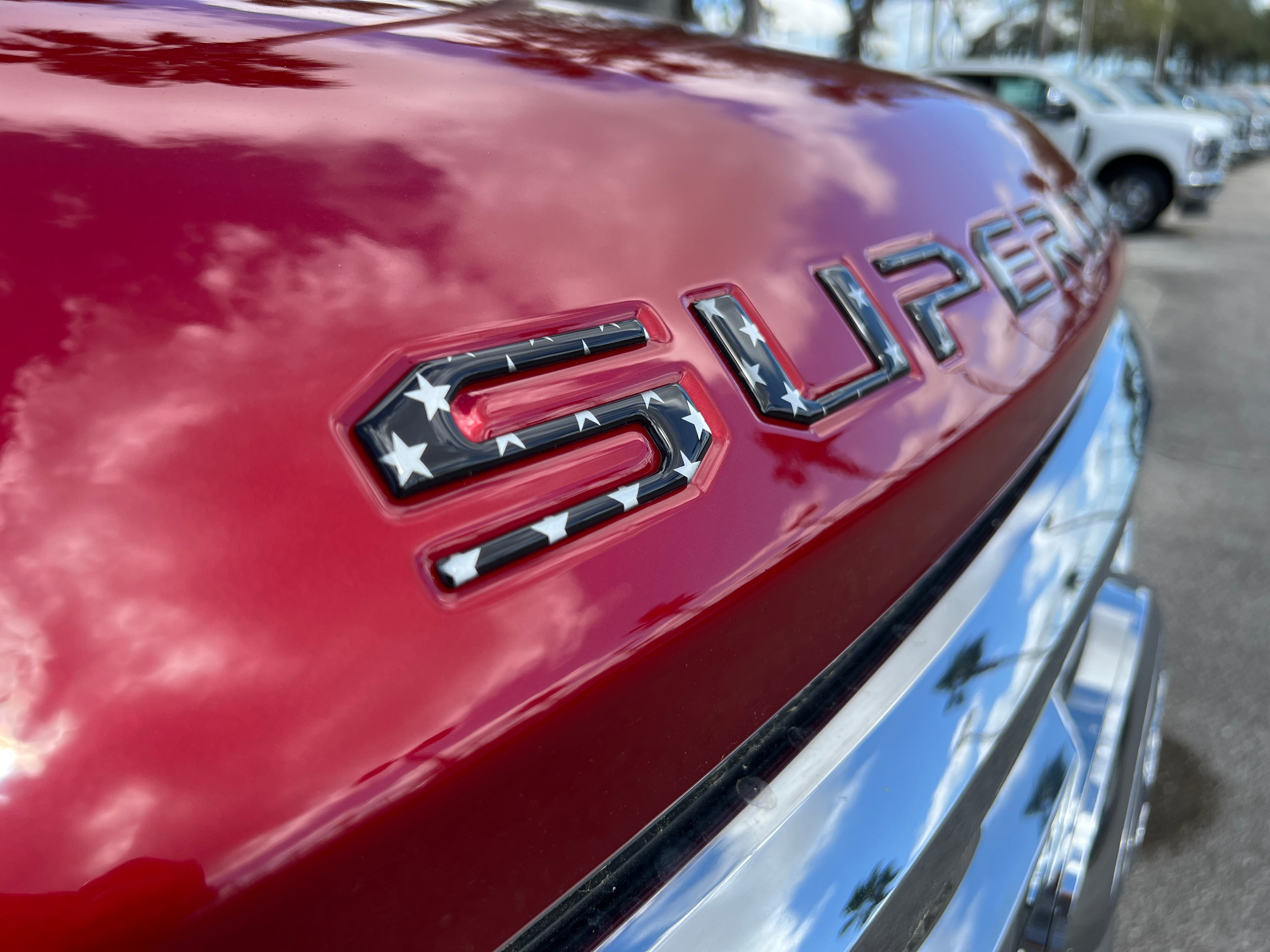 Hood Letter Inserts Fits 2023-2026 Ford Super Duty