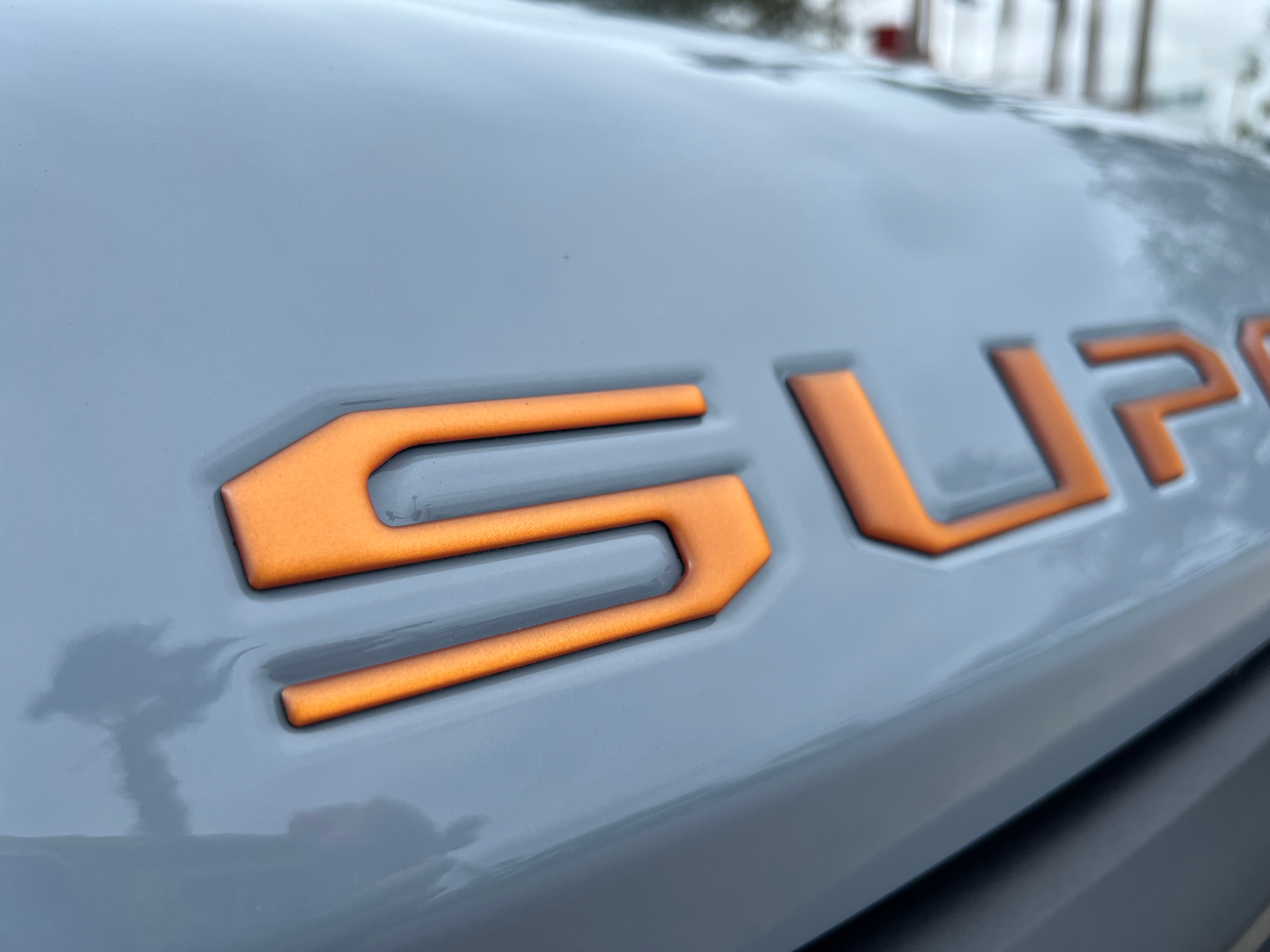 Hood Letter Inserts Fits 2023-2026 Ford Super Duty