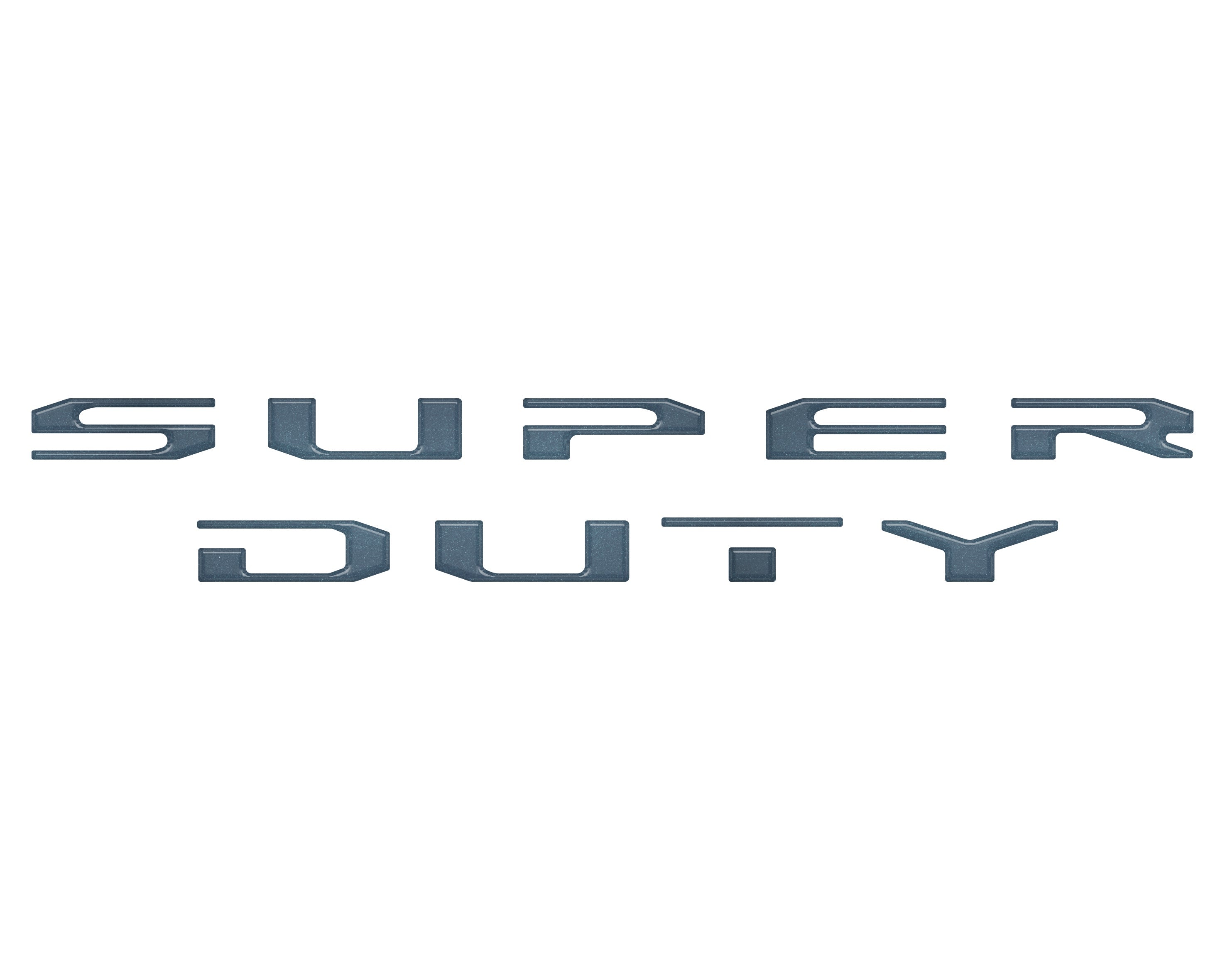 Tailgate Letter Overlays Fits 2023-2026 Ford King Ranch/Platinum/Limited Super Duty