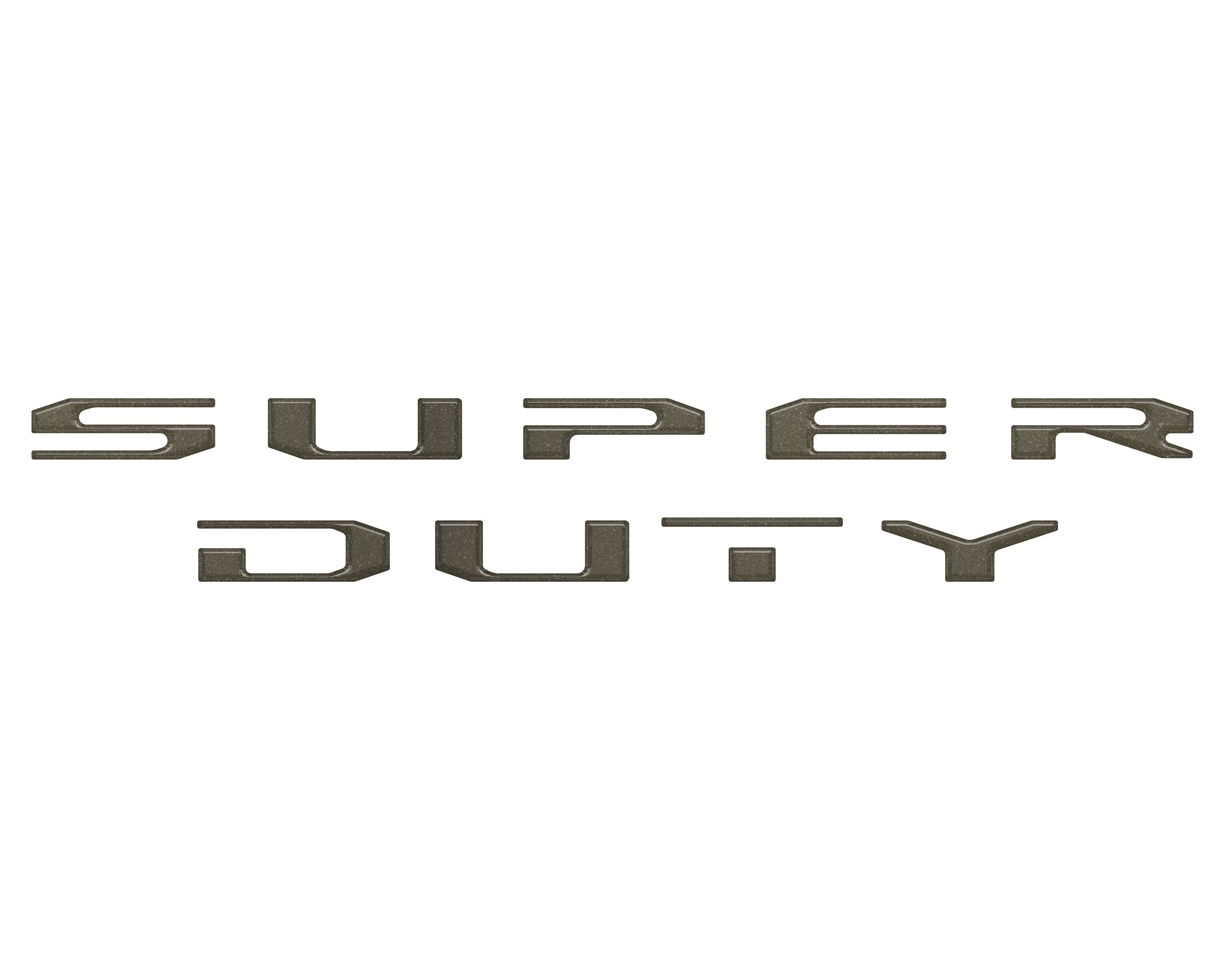 Tailgate Letter Overlays Fits 2023-2026 Ford King Ranch/Platinum/Limited Super Duty