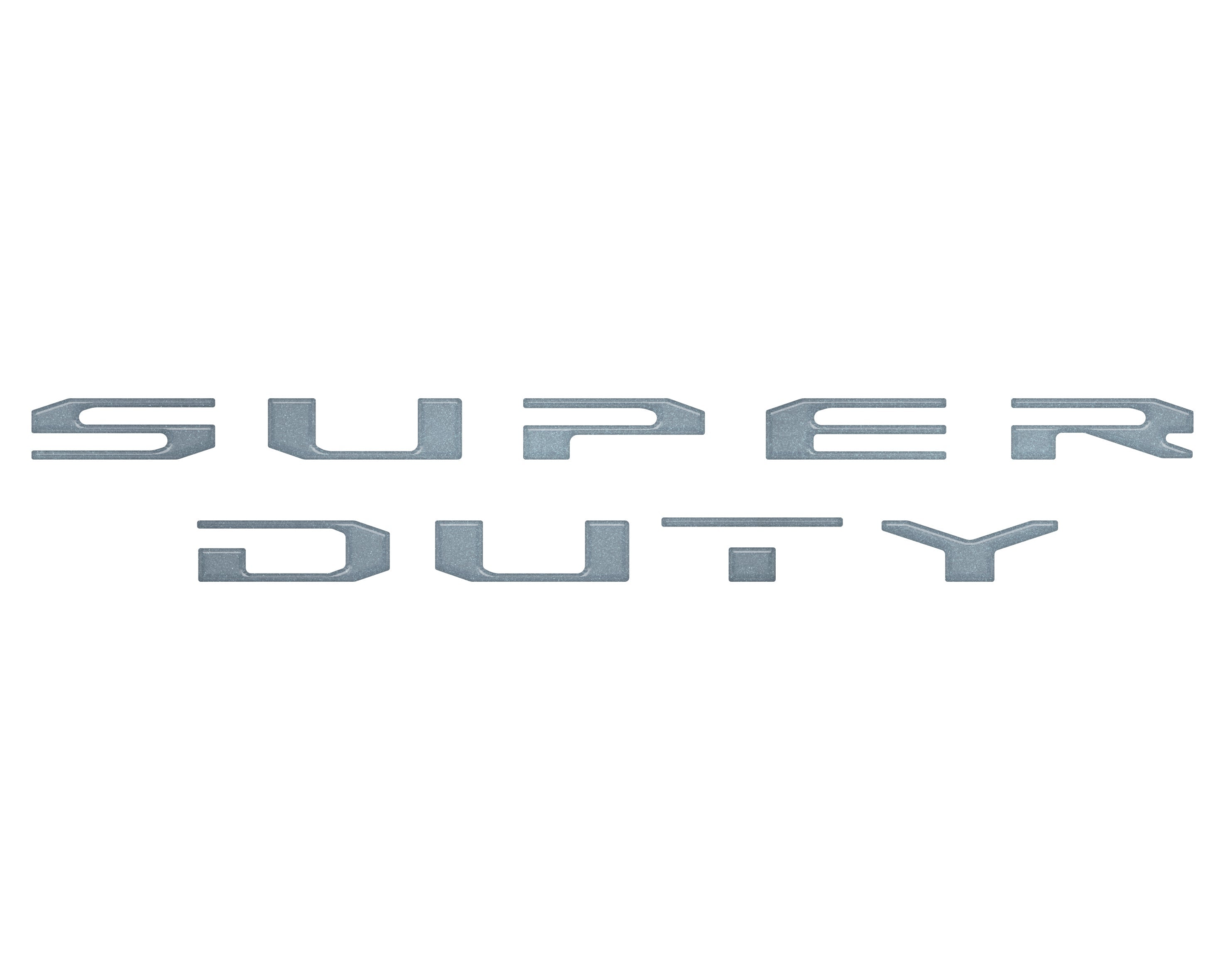 Tailgate Letter Overlays Fits 2023-2026 Ford King Ranch/Platinum/Limited Super Duty