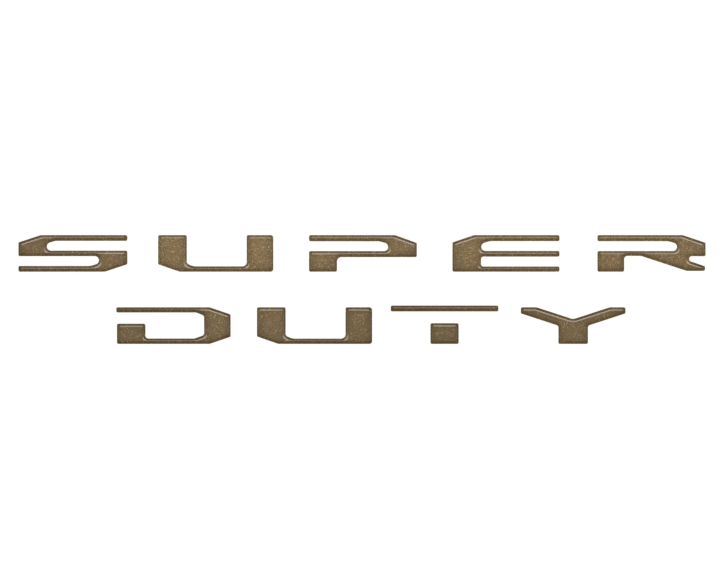 Tailgate Letter Overlays Fits 2023-2026 Ford King Ranch/Platinum/Limited Super Duty