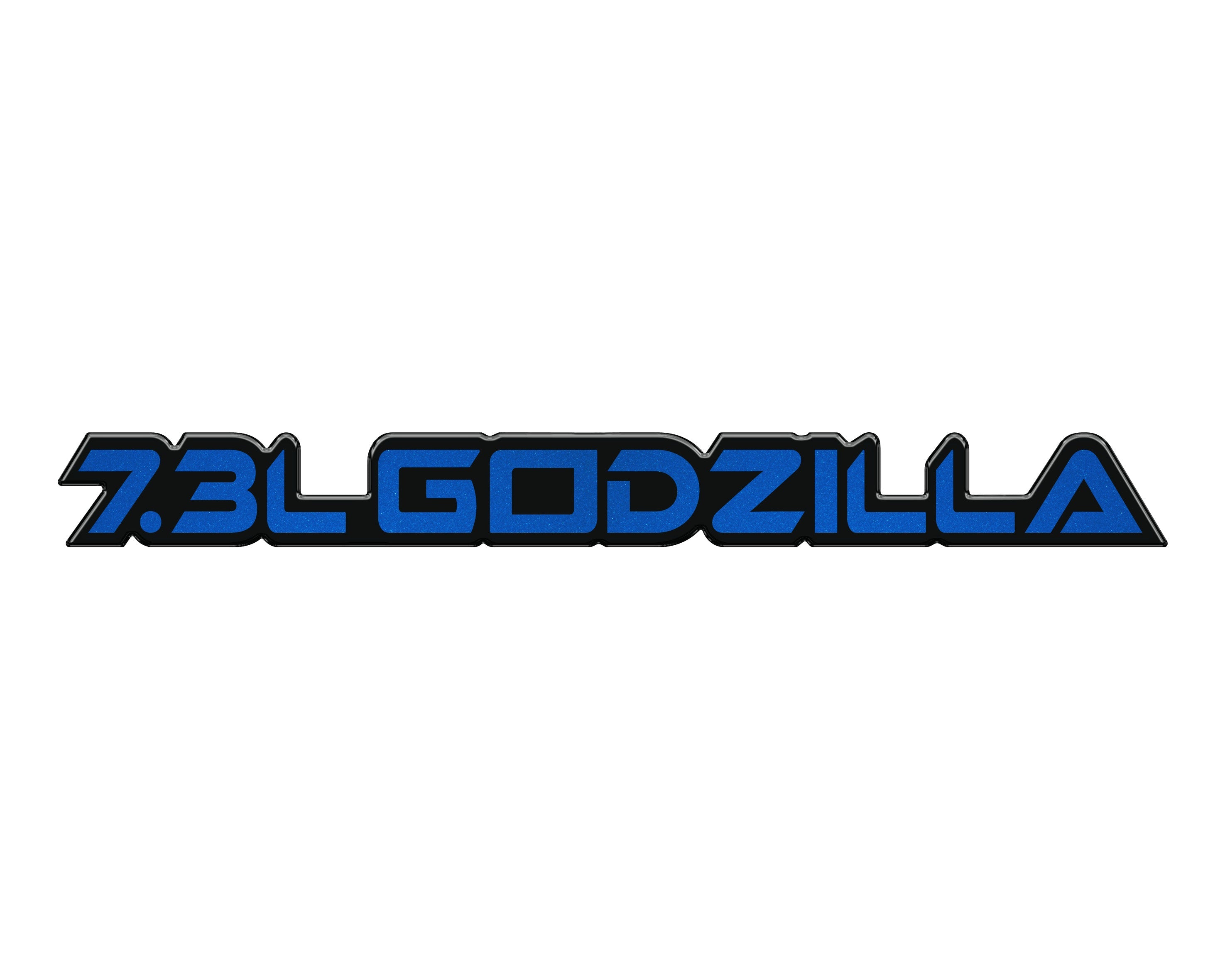 7.3L Godzilla Badge Fits 2020-2026 Ford Super Duty