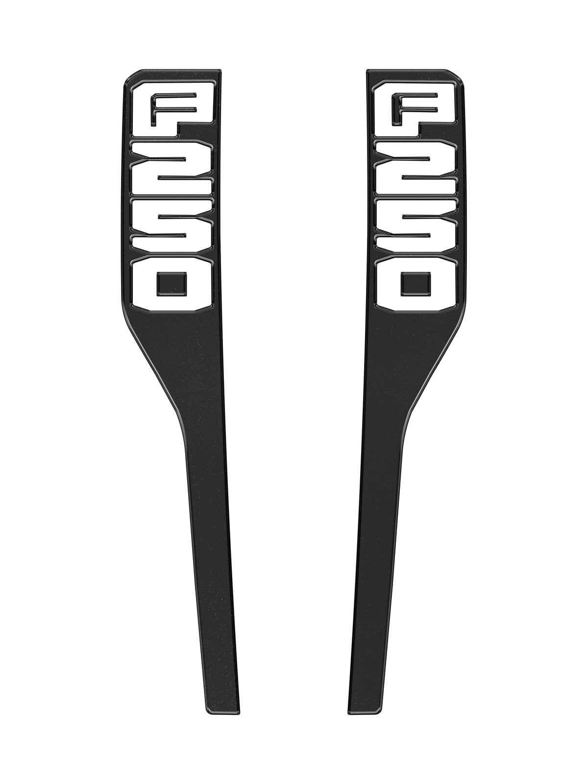 Tufskinz Front Fender Emblem Overlays for Ford Super Duty