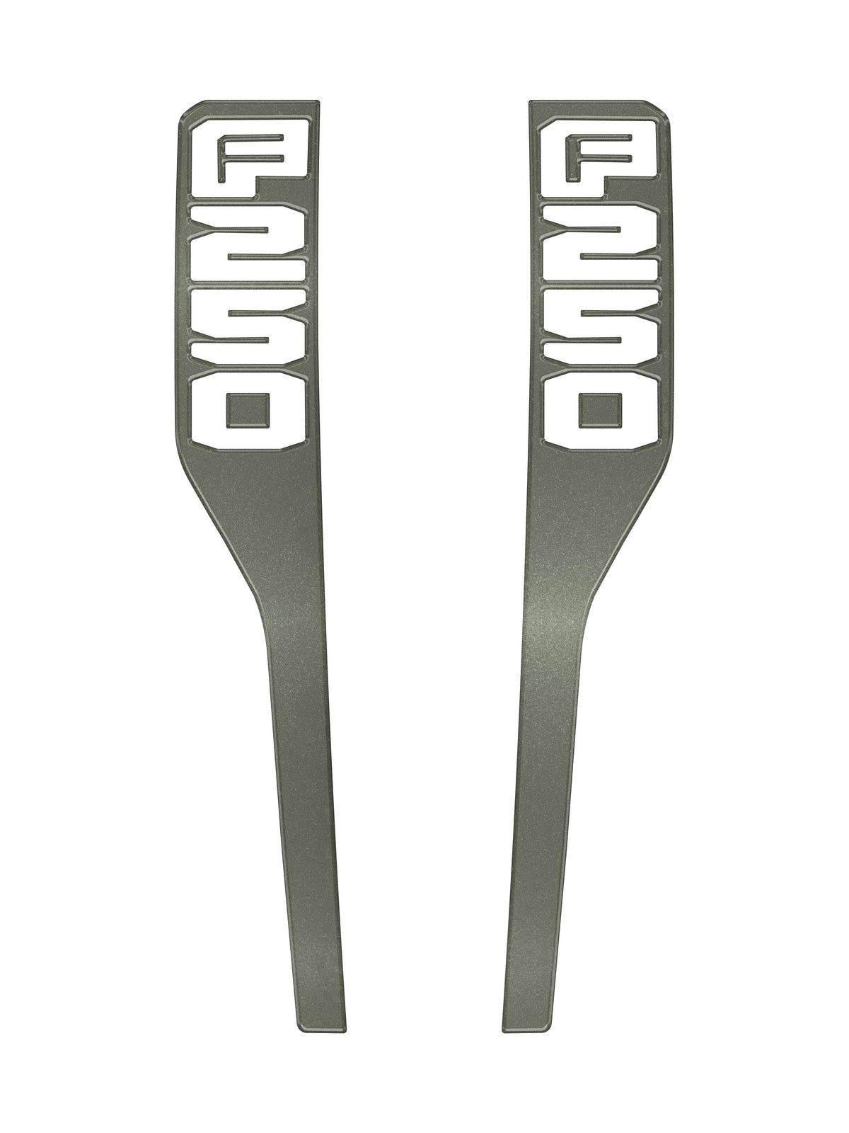 Tufskinz Front Fender Emblem Overlays for Ford Super Duty