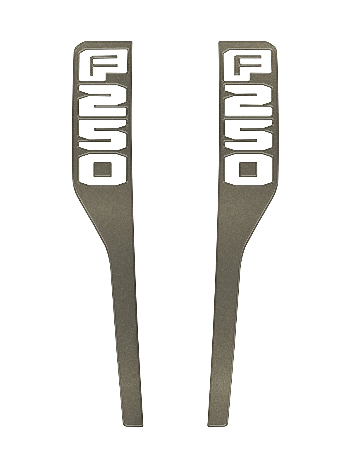 Tufskinz Front Fender Emblem Overlays for Ford Super Duty