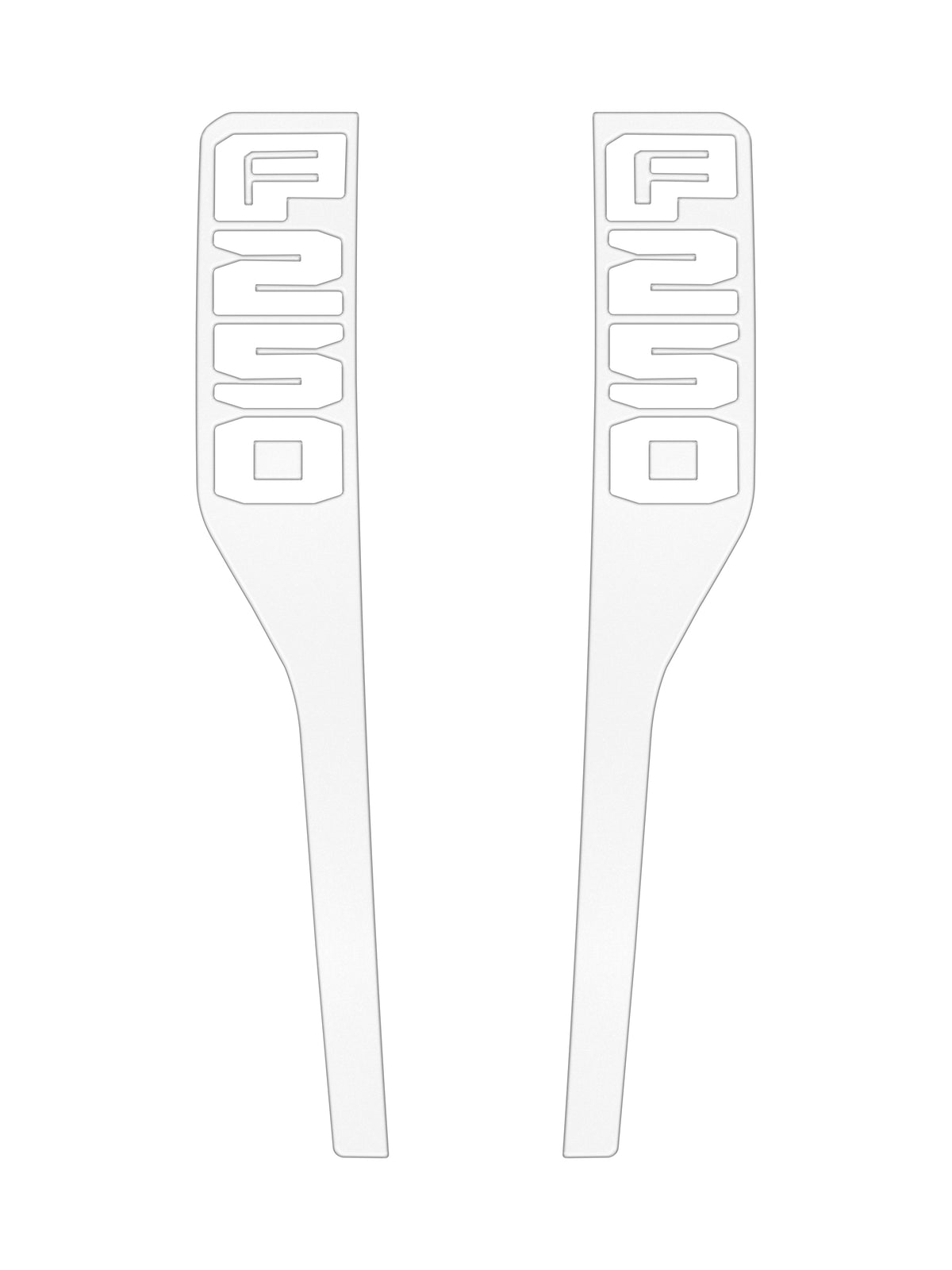 Tufskinz Front Fender Emblem Overlays for Ford Super Duty