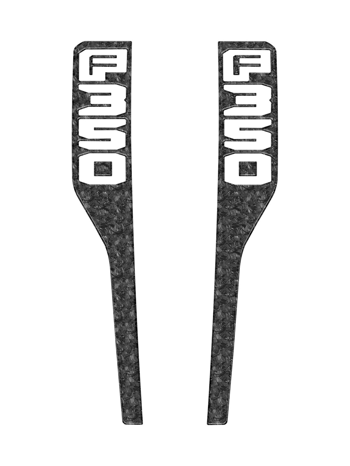Tufskinz Front Fender Emblem Overlays for Ford Super Duty