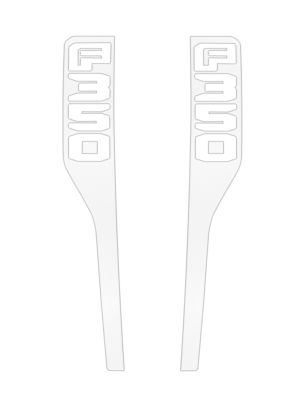 Tufskinz Front Fender Emblem Overlays for Ford Super Duty