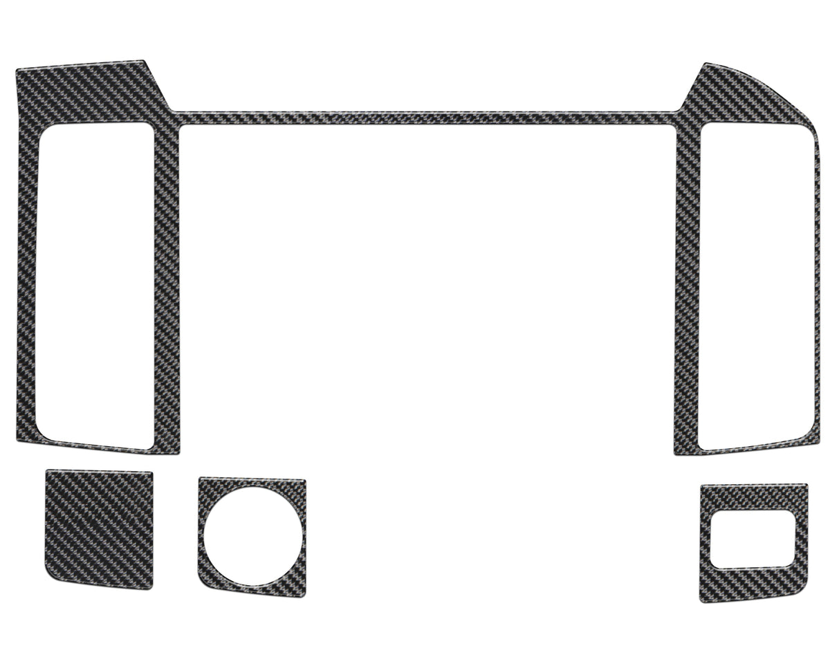Tufskinz display screen accent trim for 2023-2027 Ford Super Duty