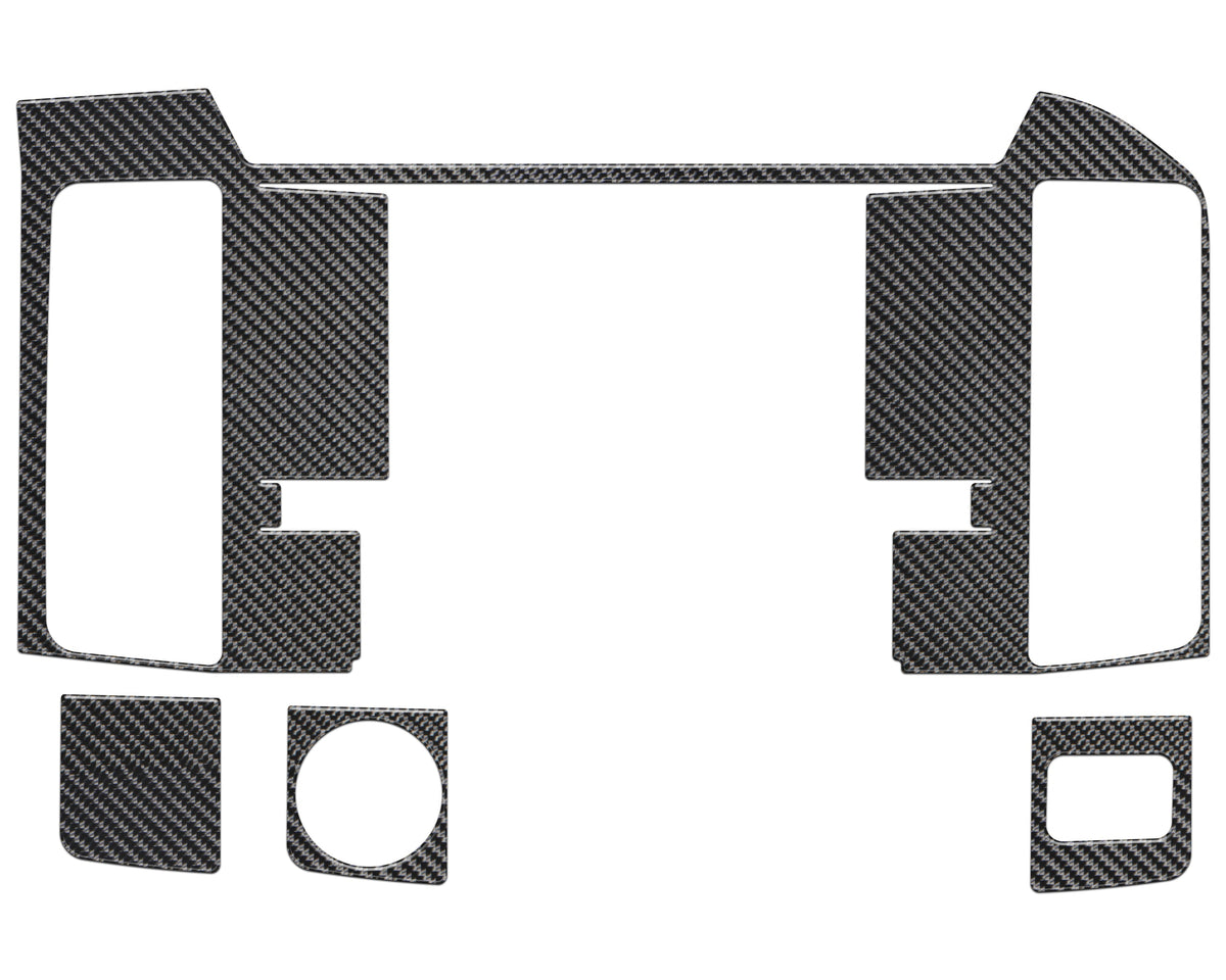 Tufskinz display screen accent trim for 2023-2027 Ford Super Duty