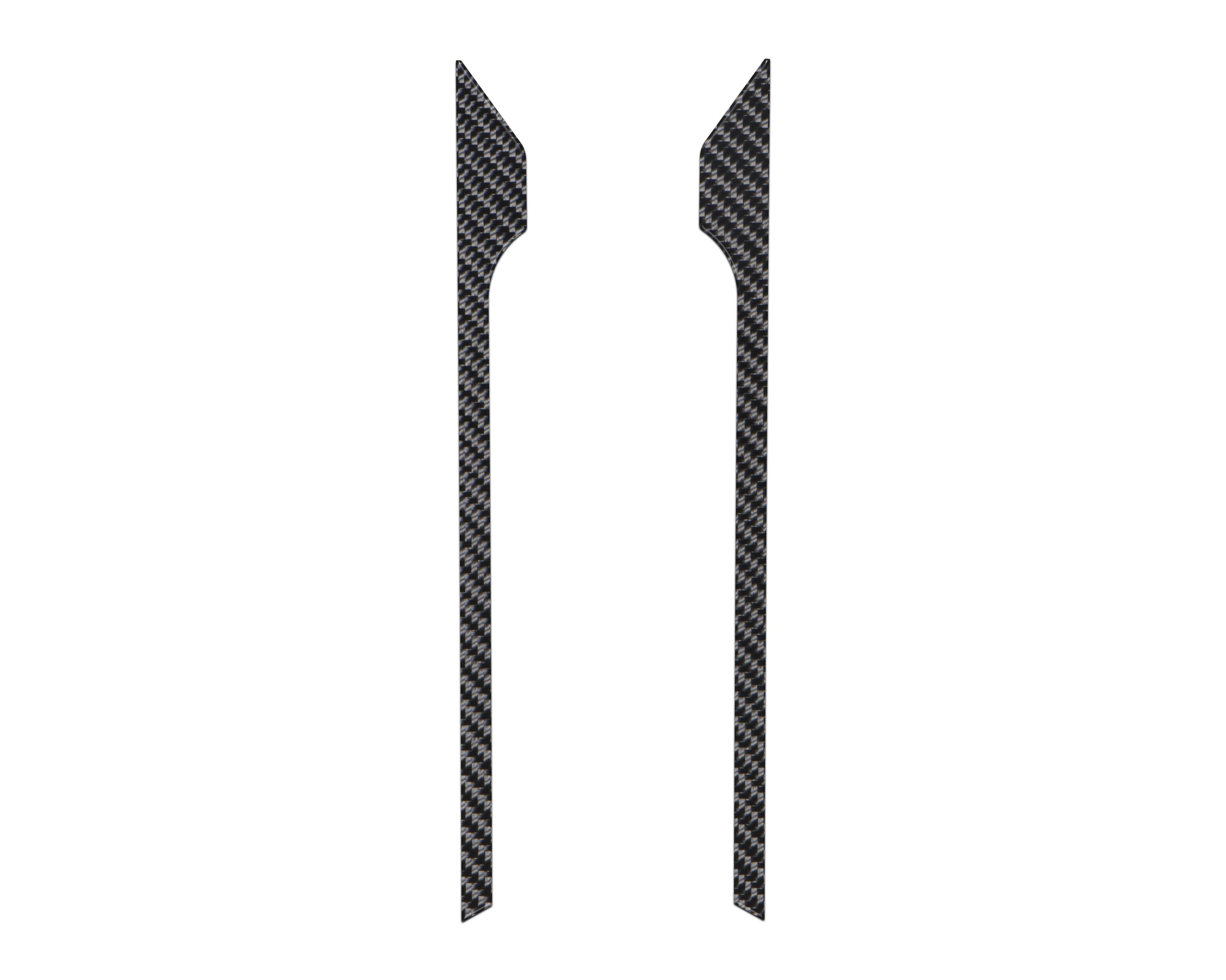 Tufskinz.com Center Console Chrome Cover Line Accent Trim Fits 2023-2026 Ford Super Duty - SKU SUP113-CBG-G - SUP113 DCF G - off-road overland product image