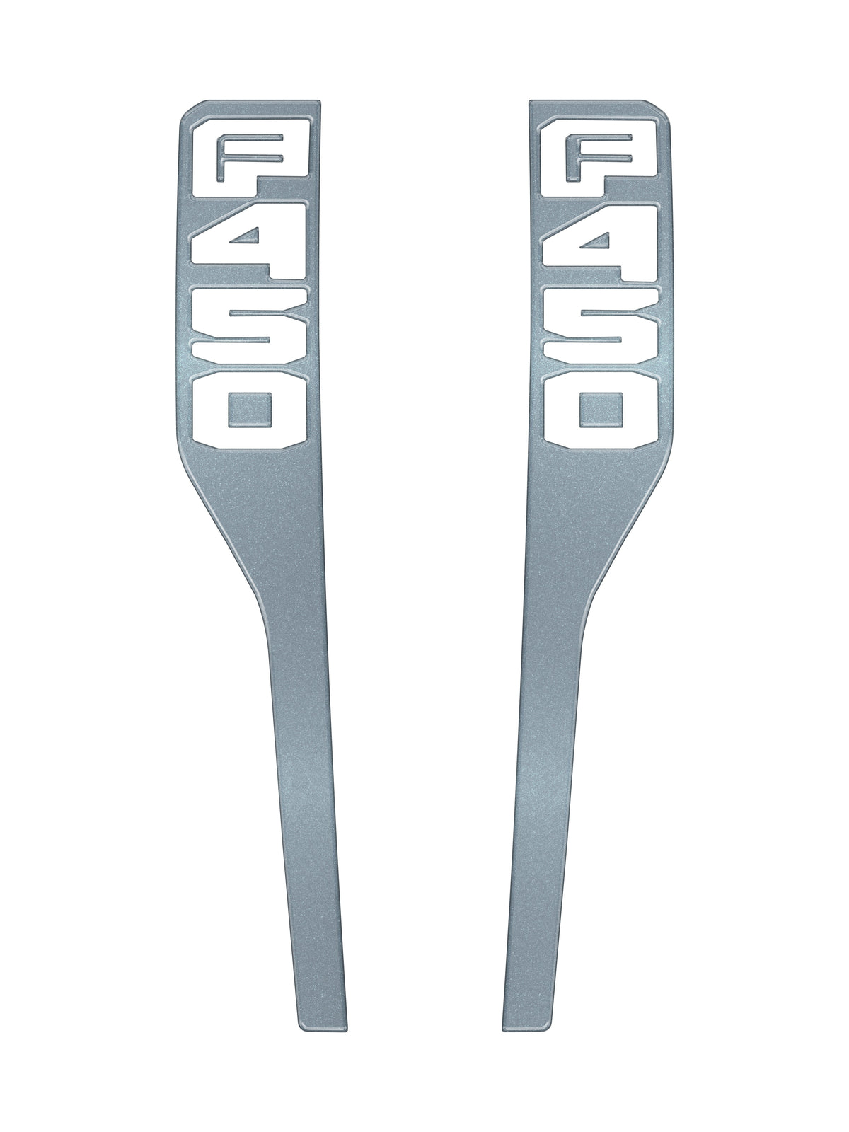 Tufskinz Front Fender Emblem Overlays for Ford Super Duty
