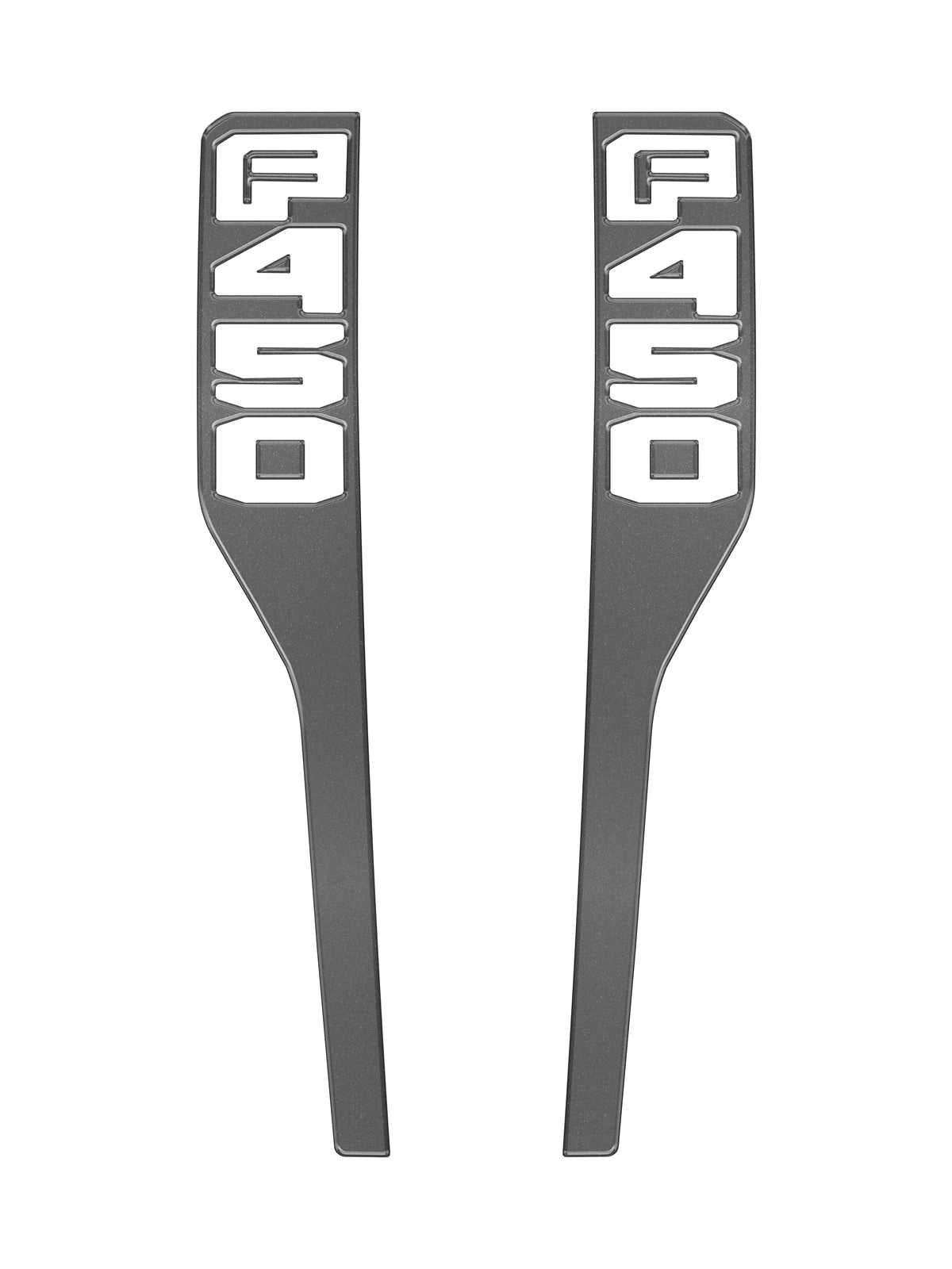 Tufskinz Front Fender Emblem Overlays for Ford Super Duty