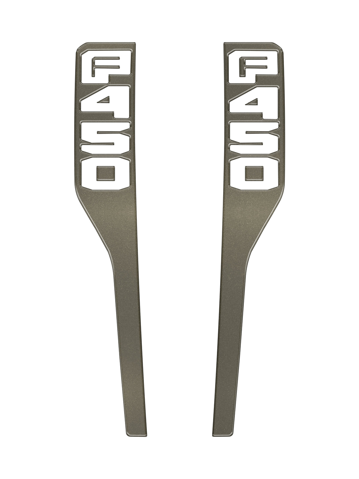 Tufskinz Front Fender Emblem Overlays for Ford Super Duty