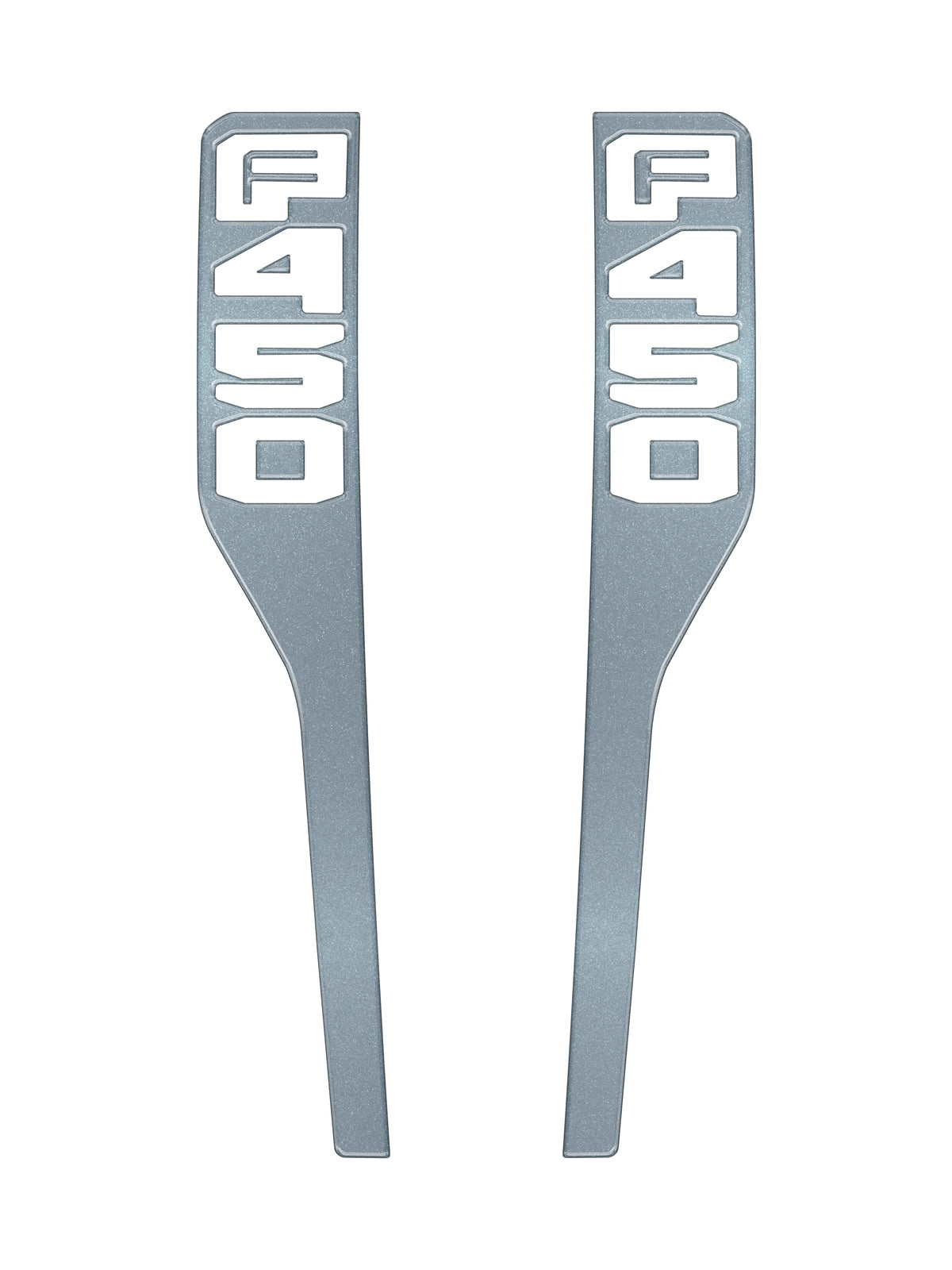 Tufskinz Front Fender Emblem Overlays for Ford Super Duty