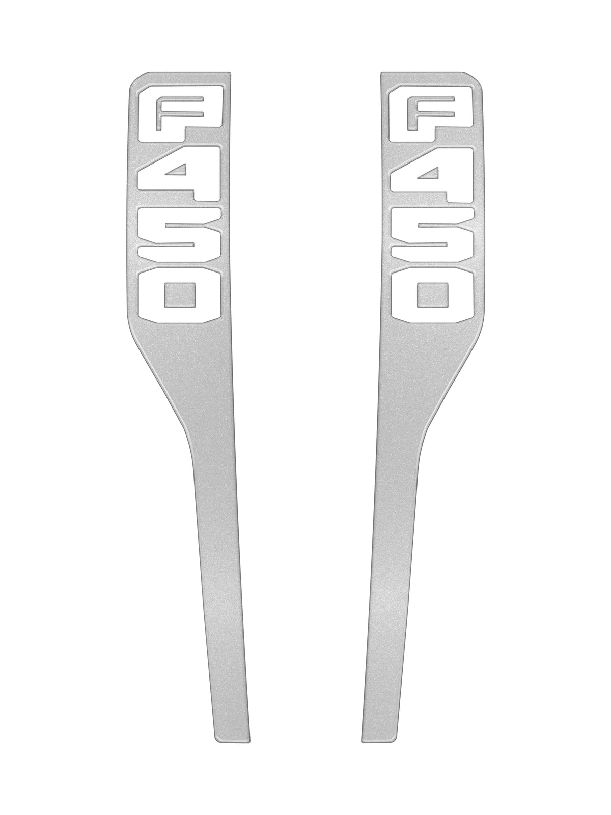Tufskinz Front Fender Emblem Overlays for Ford Super Duty