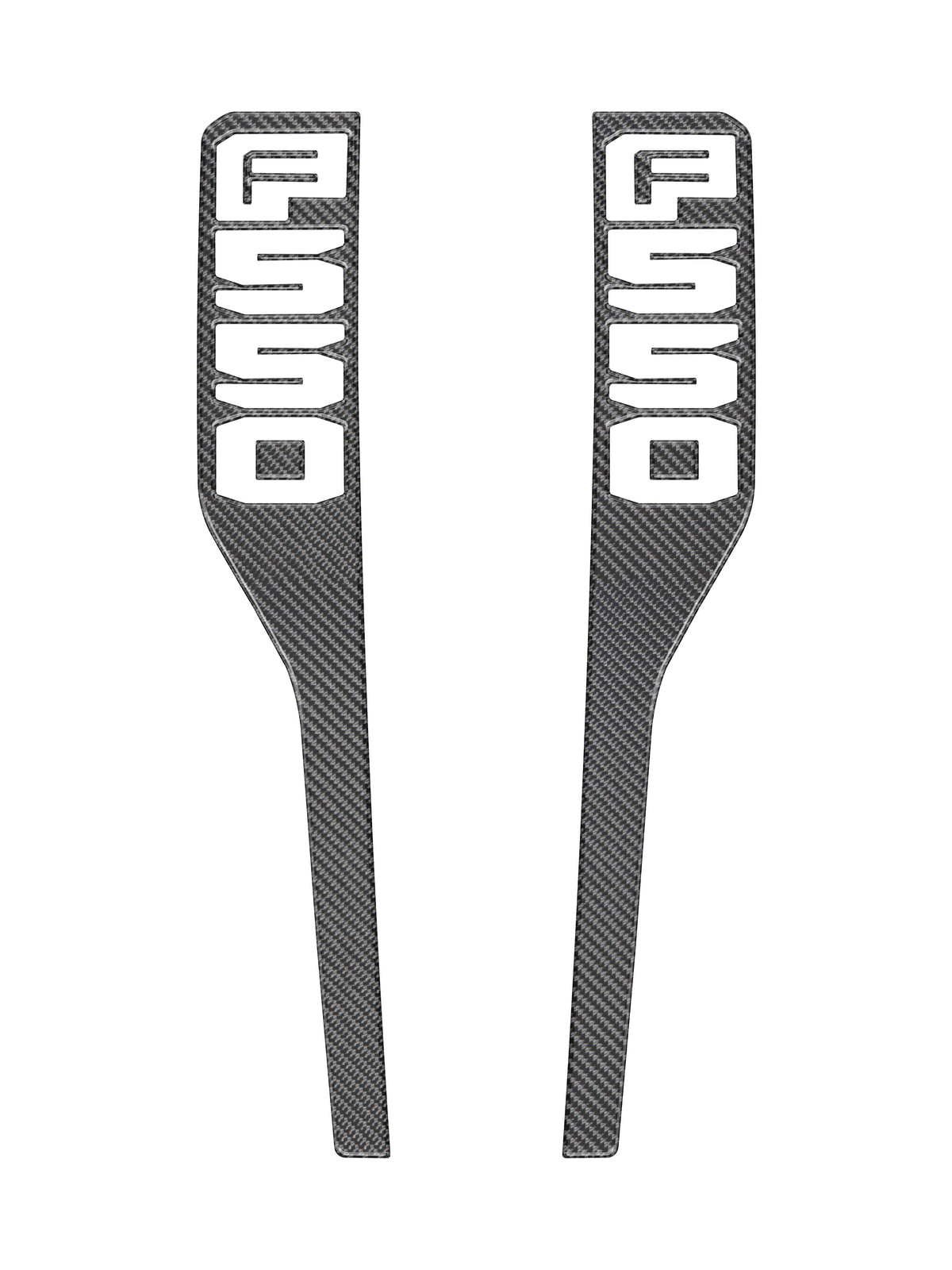 Tufskinz Front Fender Emblem Overlays for Ford Super Duty