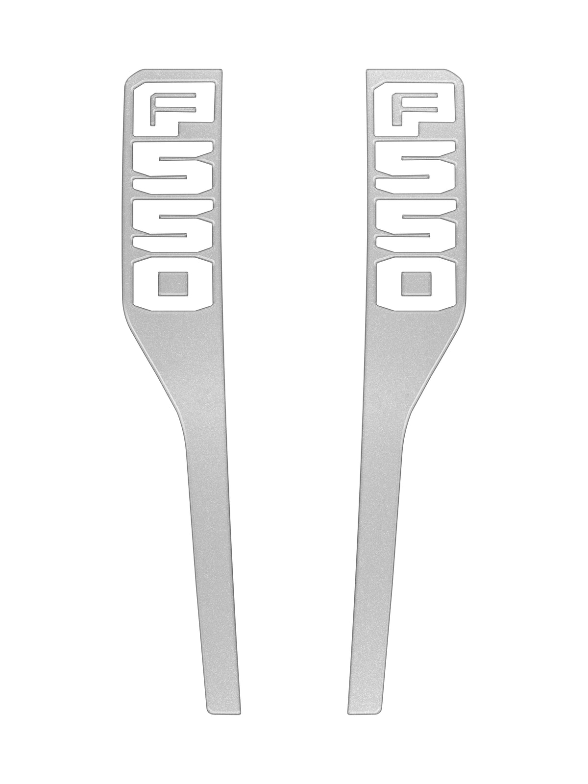 Tufskinz Front Fender Emblem Overlays for Ford Super Duty