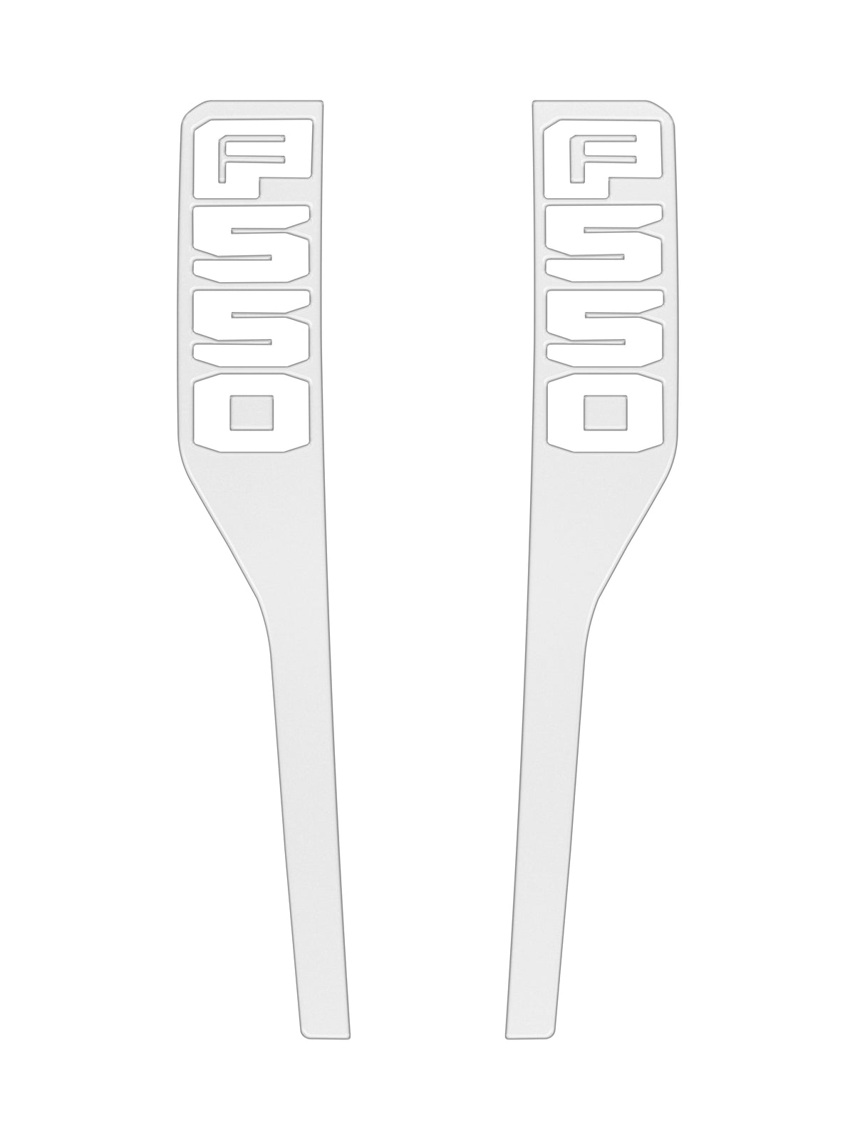 Tufskinz Front Fender Emblem Overlays for Ford Super Duty