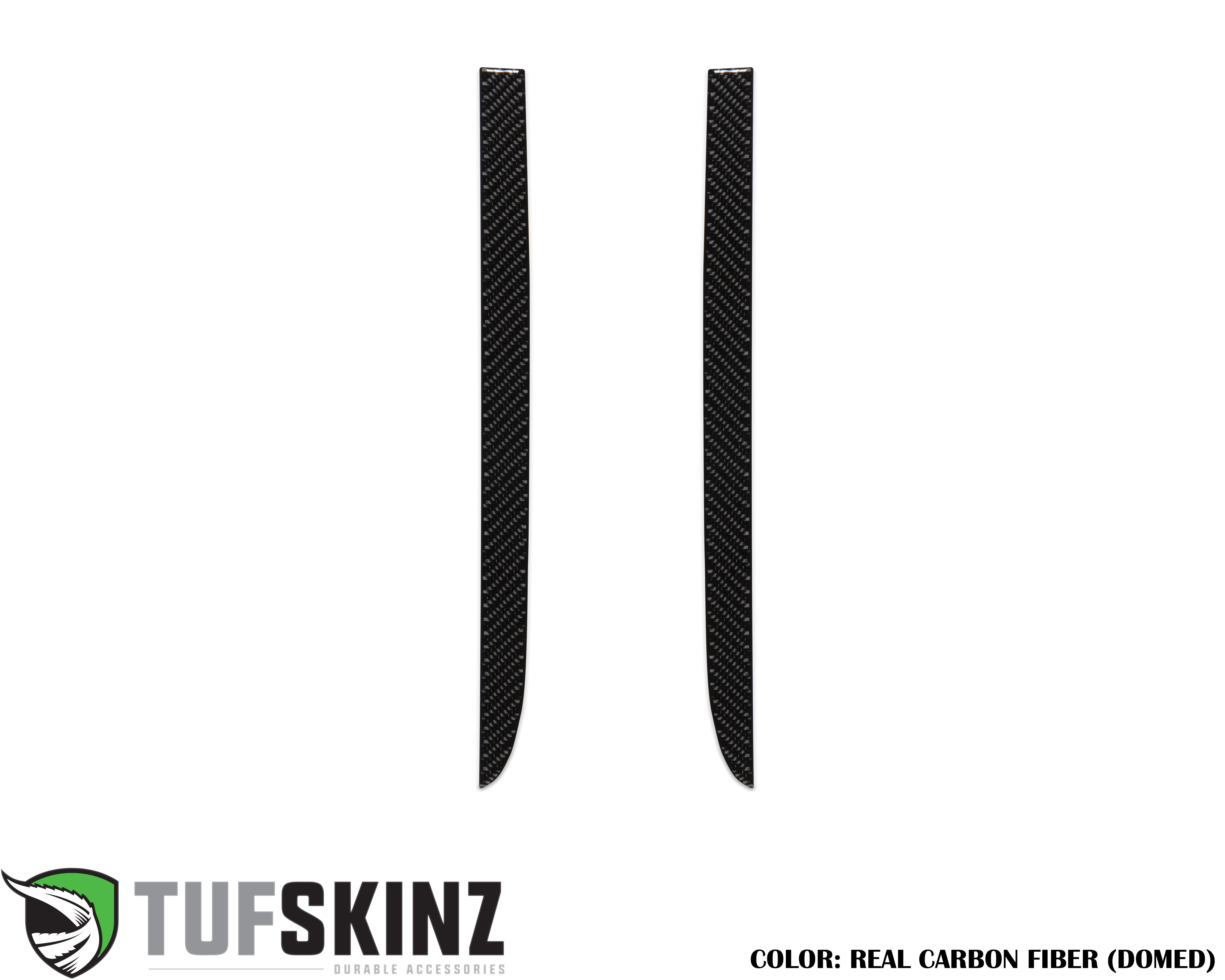 C-Pillar Accent Overlays Fits 2019-2024 Chevrolet Silverado HD