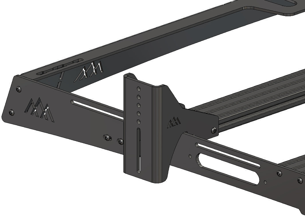 Backwoods HD Awning Brackets for DRIFTR Roof Racks