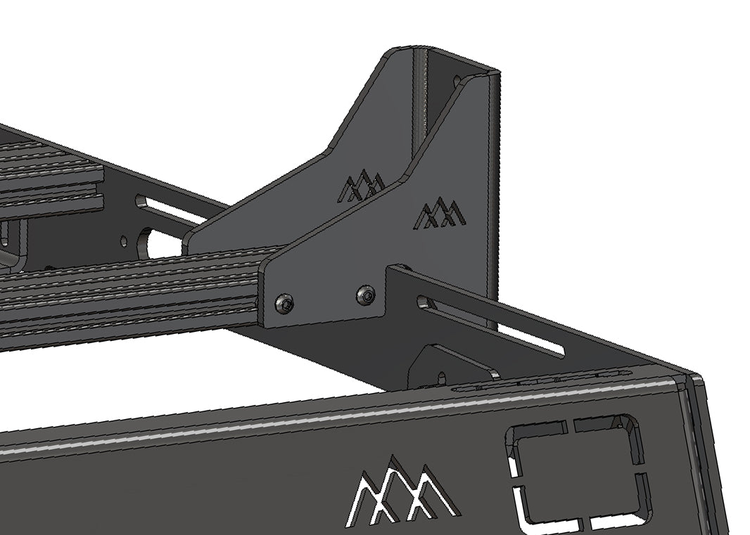 Backwoods HD Awning Brackets for DRIFTR Roof Racks