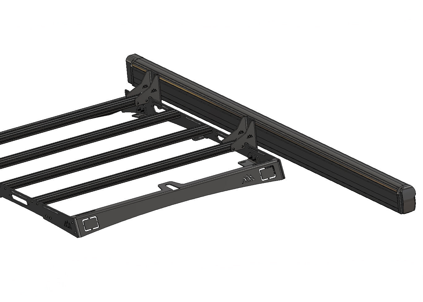 Backwoods HD Awning Brackets for DRIFTR Roof Racks
