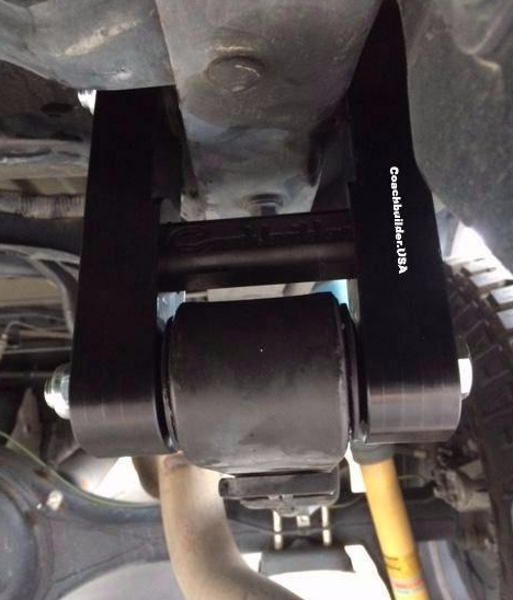 Coachbuilder +1" Shackle Kit | .625" Rear Lift | Fits Toyota Tundra 2007–2021 Including TRD Pro | Ekstrom Design