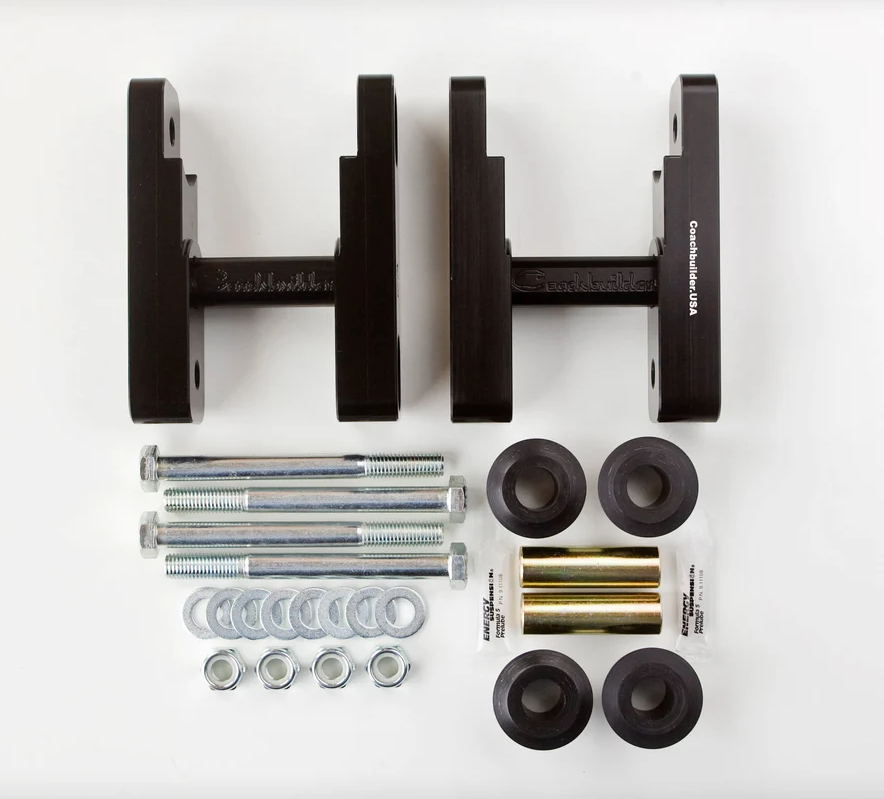 Coachbuilder +1" Shackle Kit | .625" Rear Lift | Fits Toyota Tundra 2007–2021 Including TRD Pro | Ekstrom Design