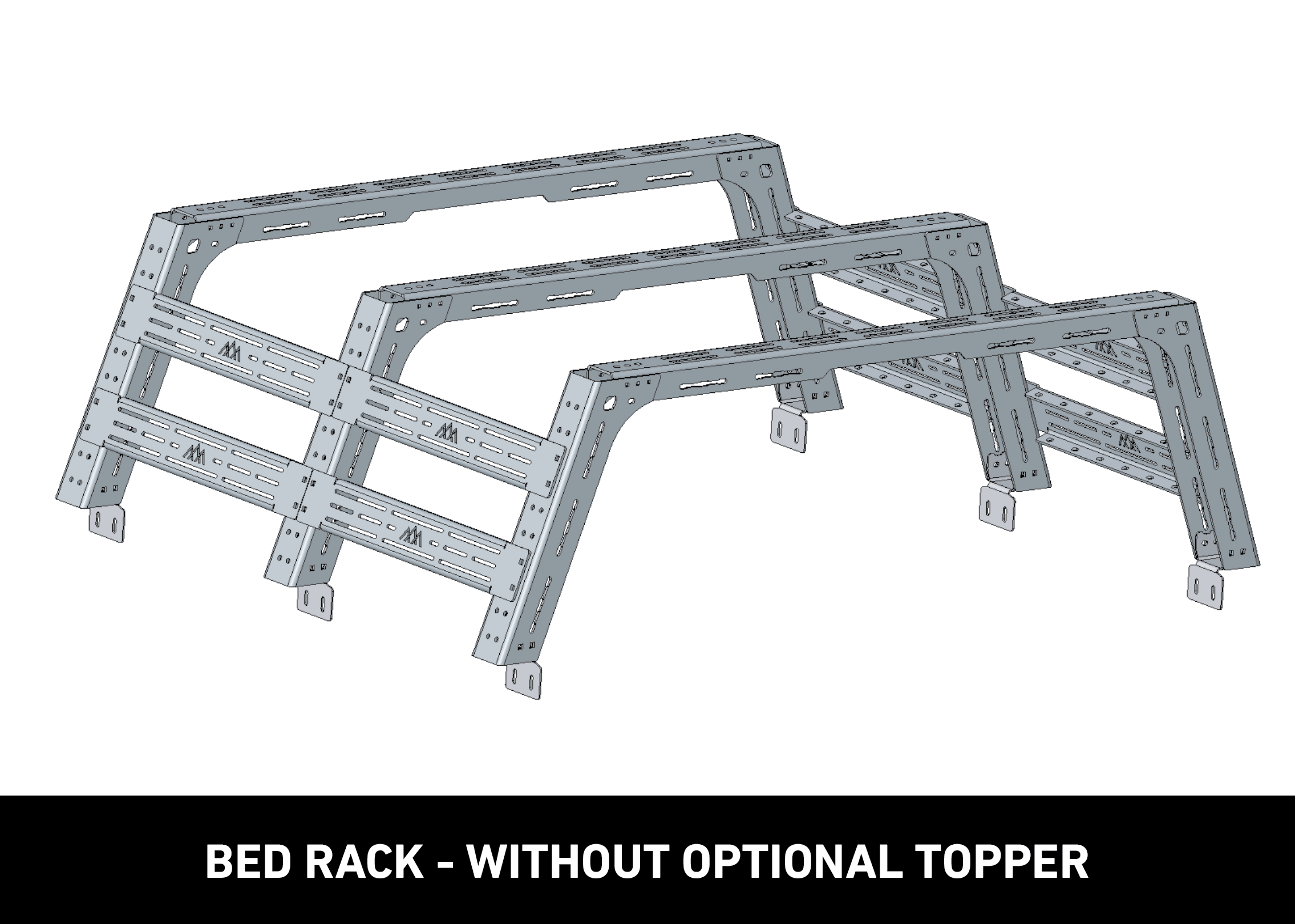 Backwoods Toyota Tundra 3rd Gen (2022+) Bed Rack - Full Height