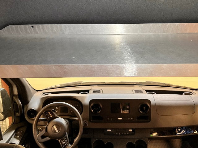 Diabolical Inc Sprinter Upper Deck Shelf, bracket detail