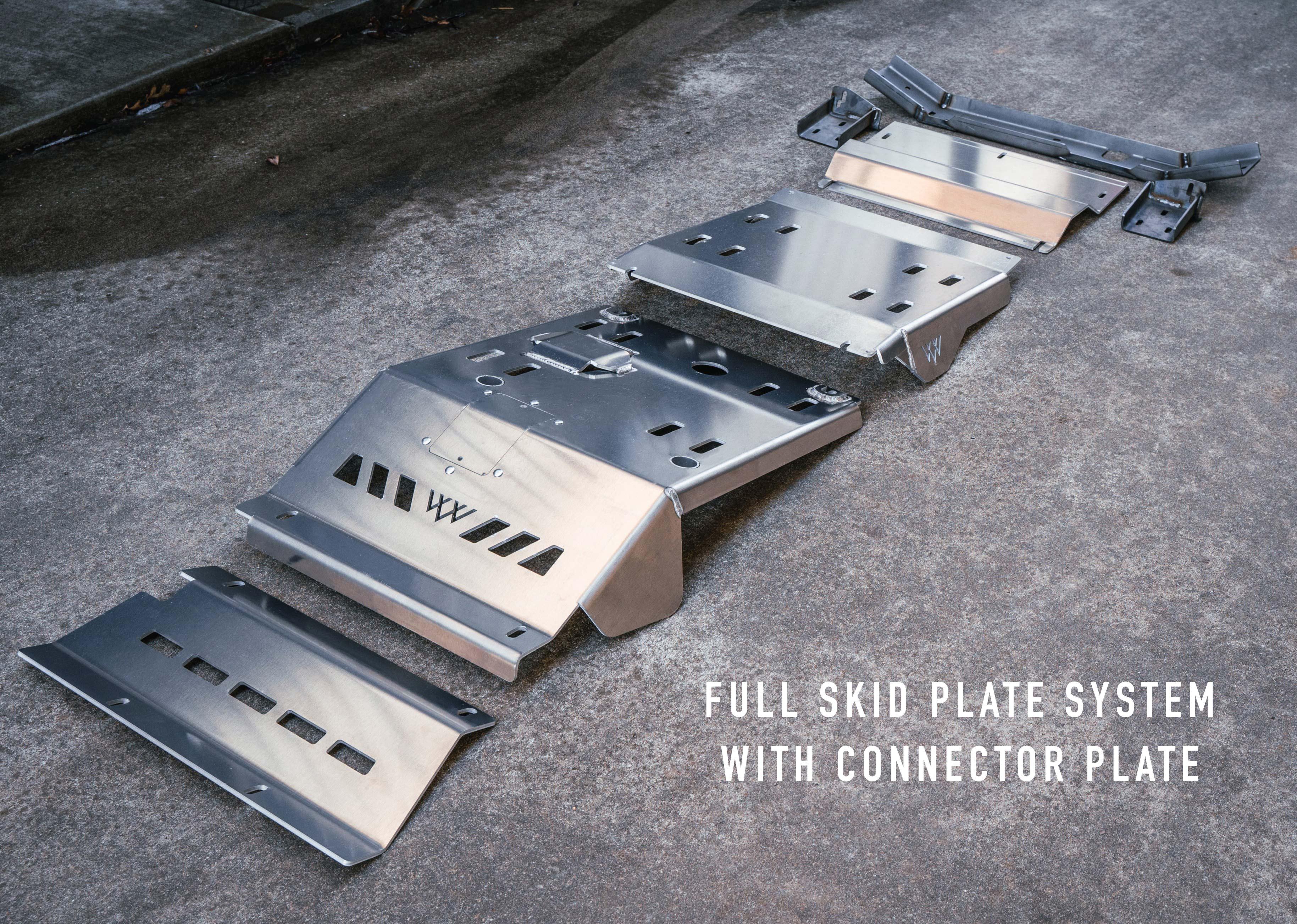 Backwoods Toyota Tacoma (2005-2023) Full Aluminum Skid Plate System