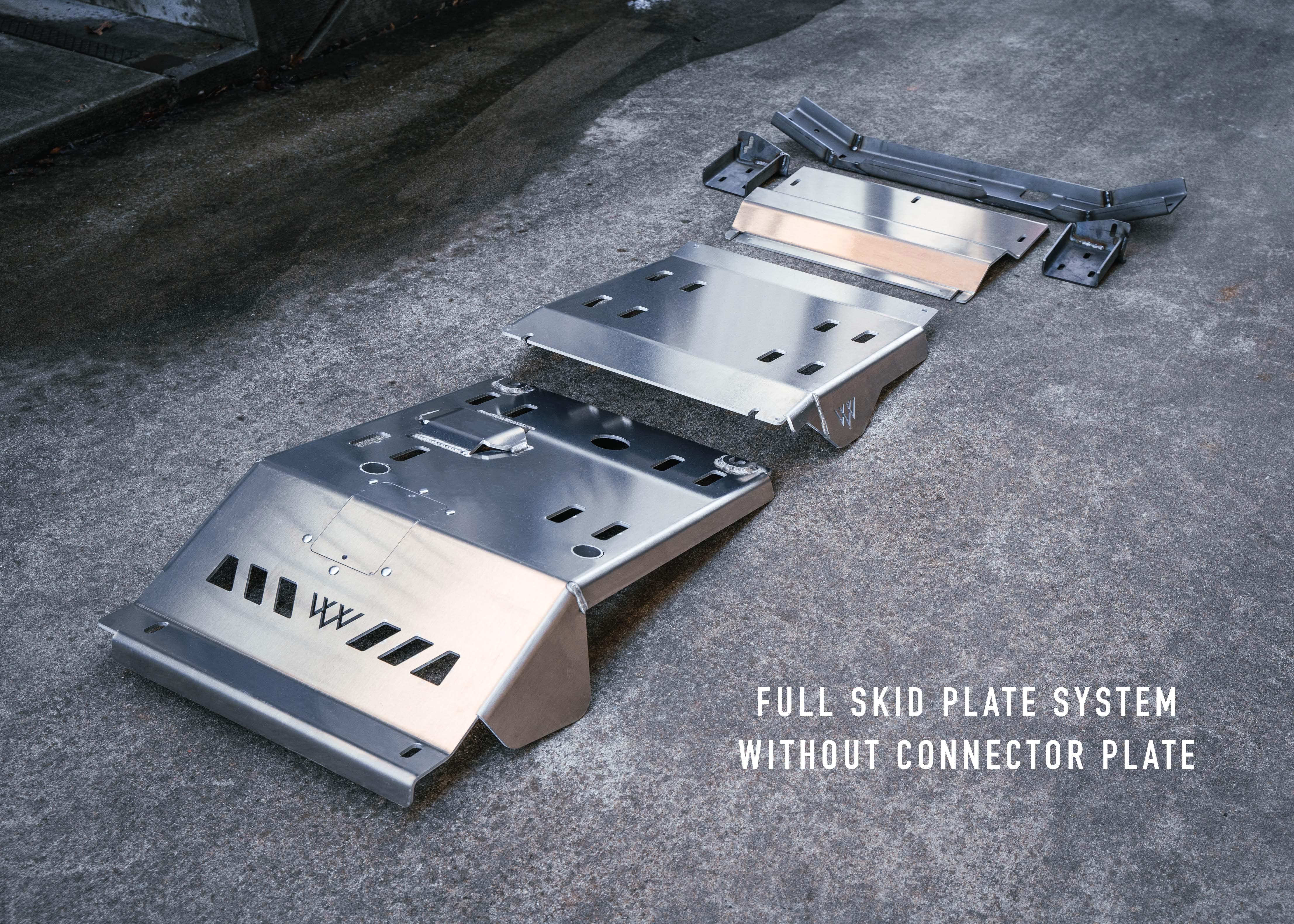 Backwoods Toyota Tacoma (2005-2023) Full Aluminum Skid Plate System