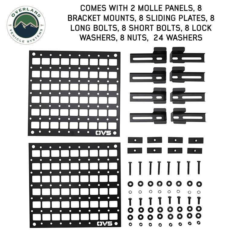 OVS side frame molle panels pair for Expedition truck cap - view 6